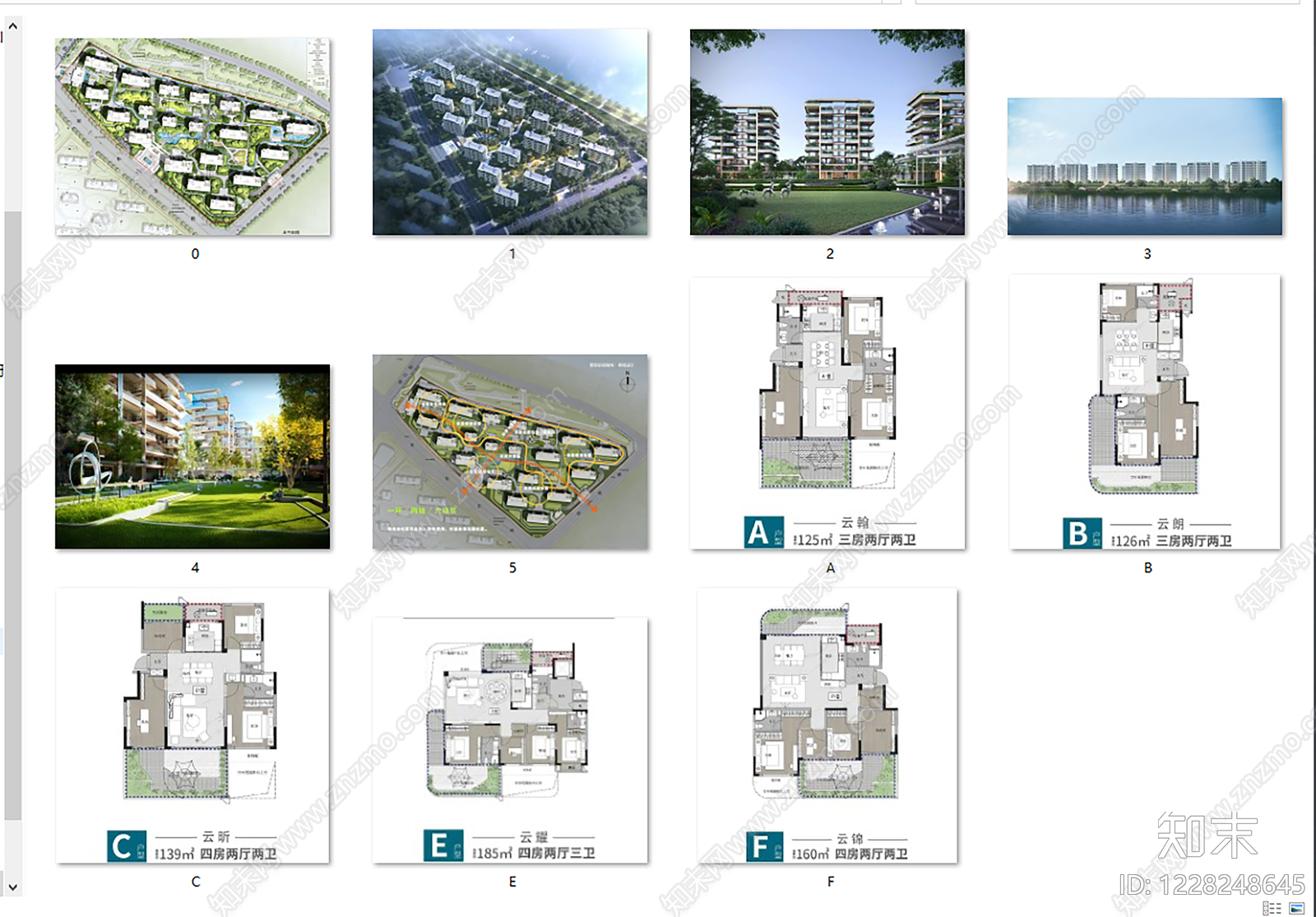 多层住宅cad施工图下载【ID:1228248645】