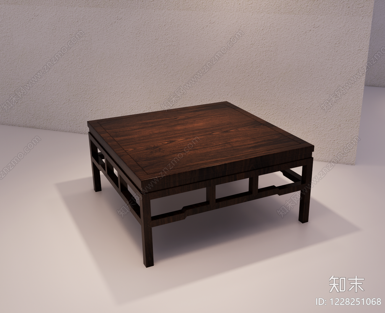 新中式餐桌SU模型下载【ID:1228251068】