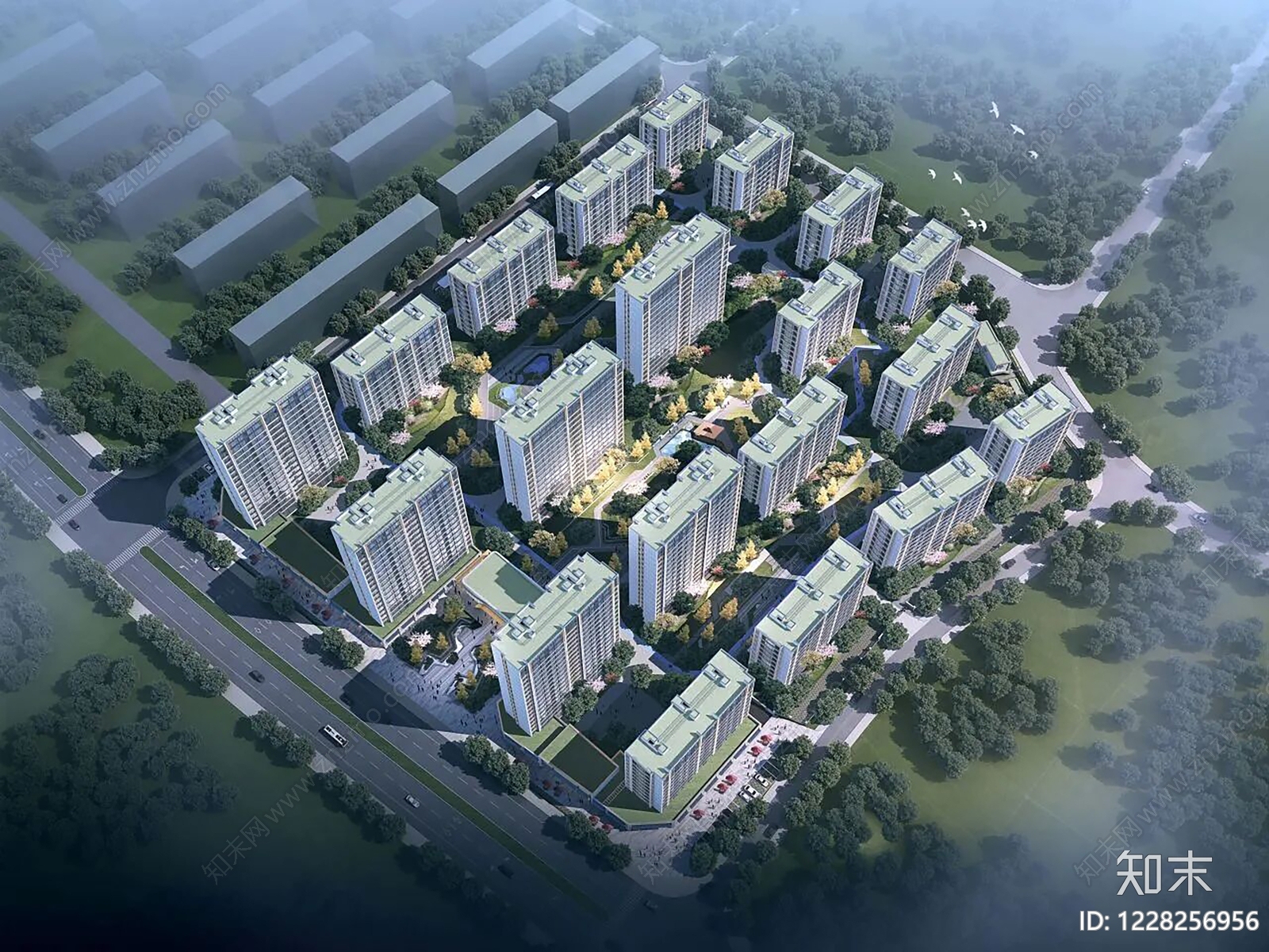高层住宅cad施工图下载【ID:1228256956】
