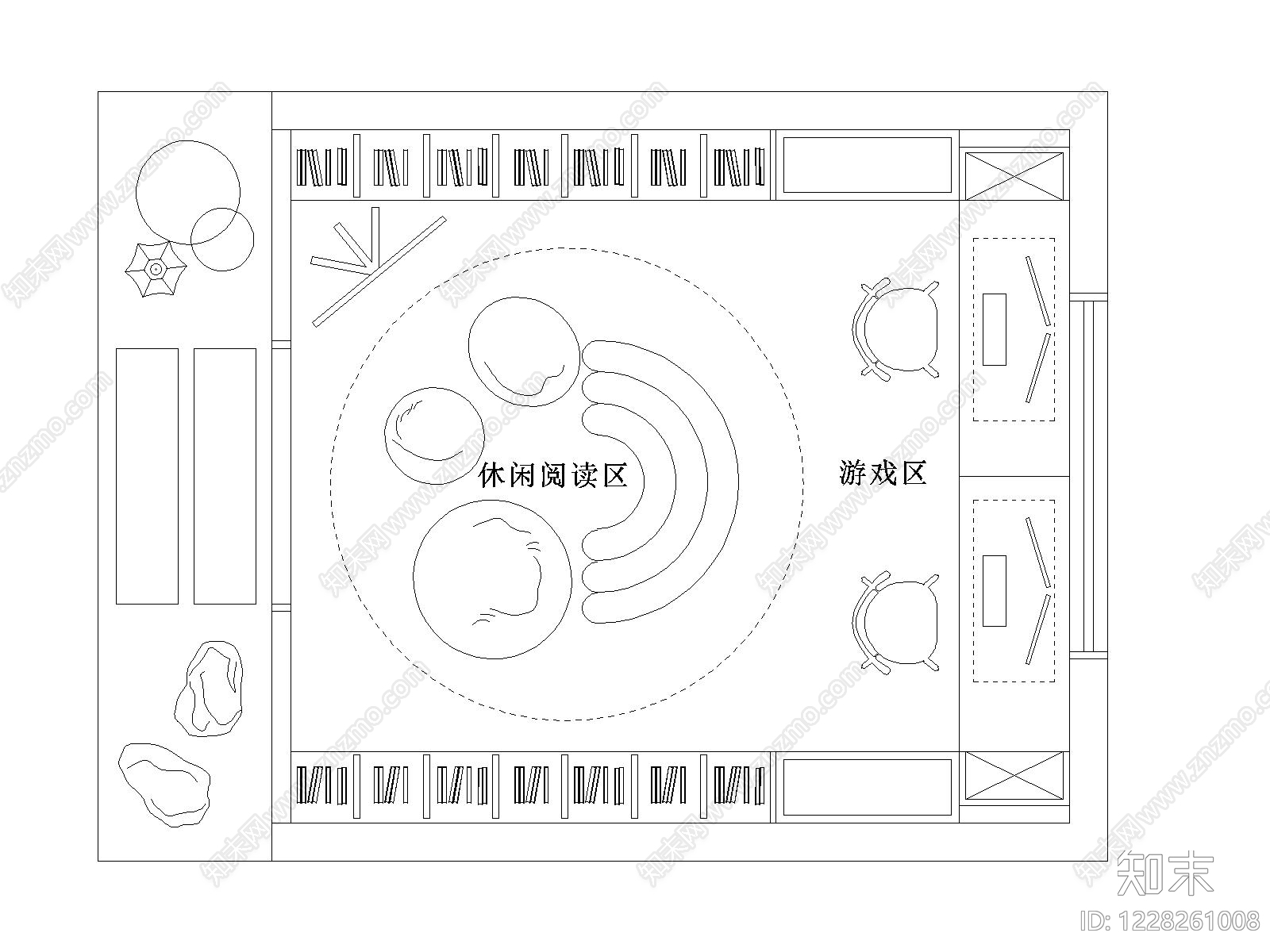 电竞房cad施工图下载【ID:1228261008】