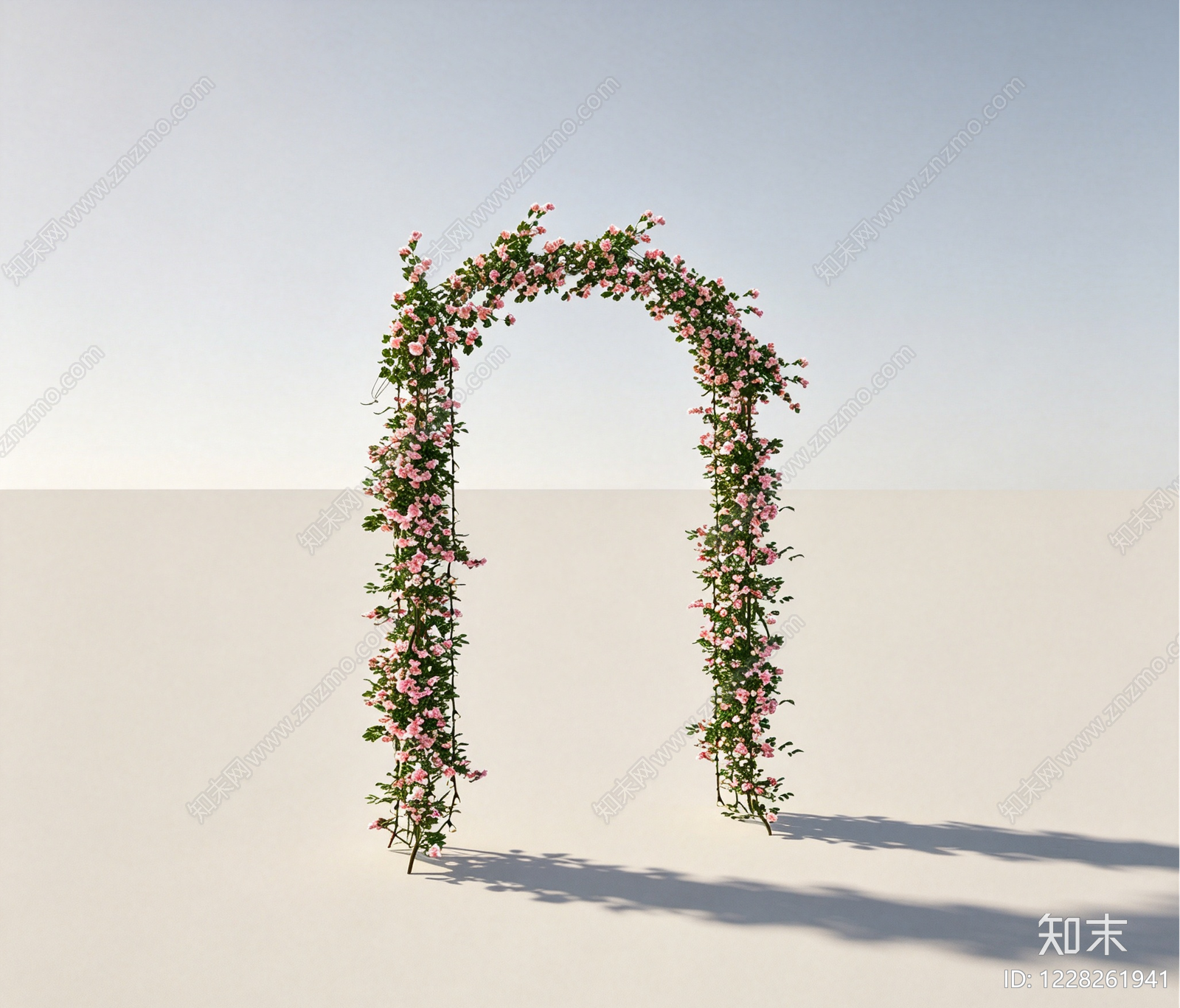 法式藤蔓SU模型下载【ID:1228261941】