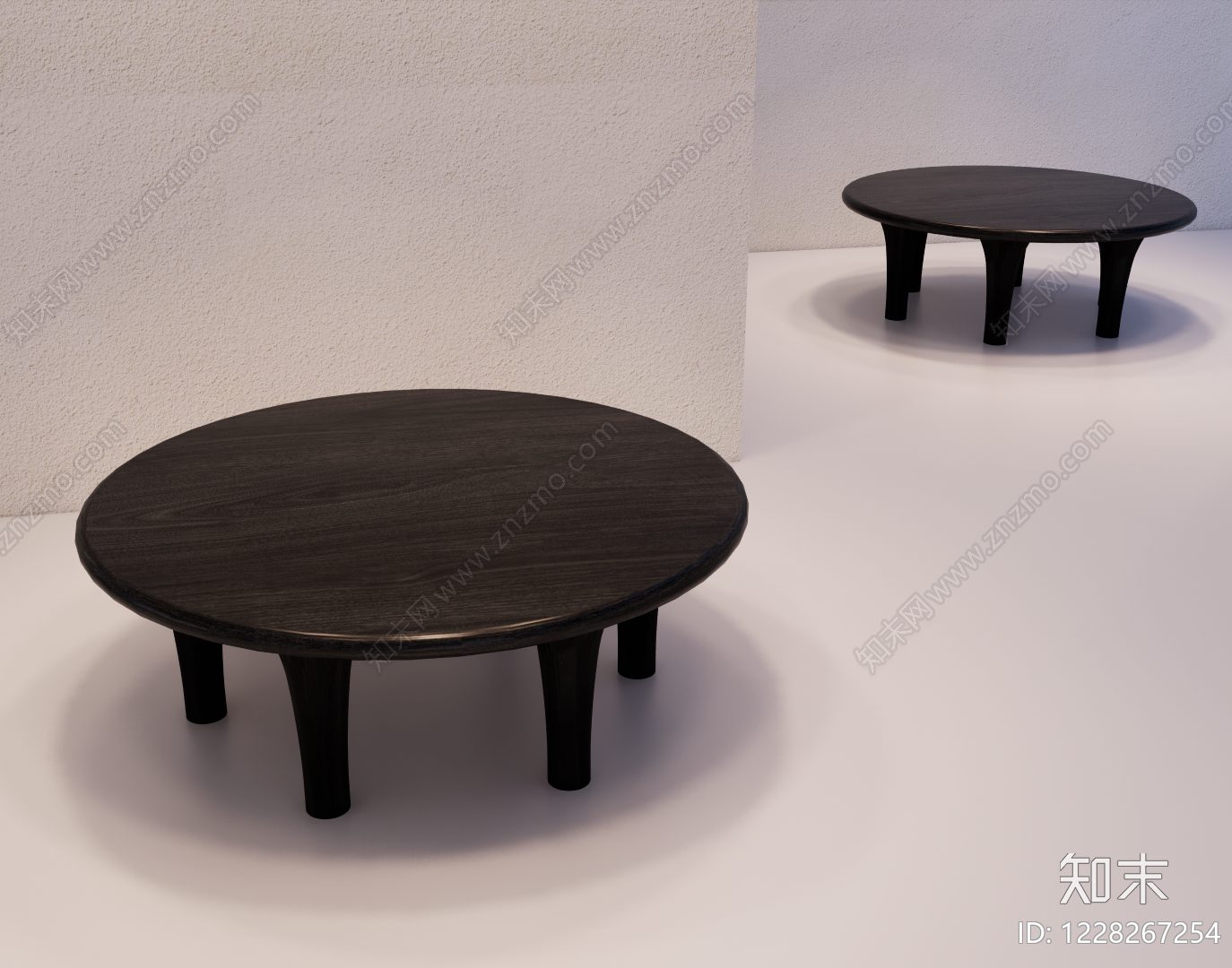 中古风茶几3D模型下载【ID:1228267254】