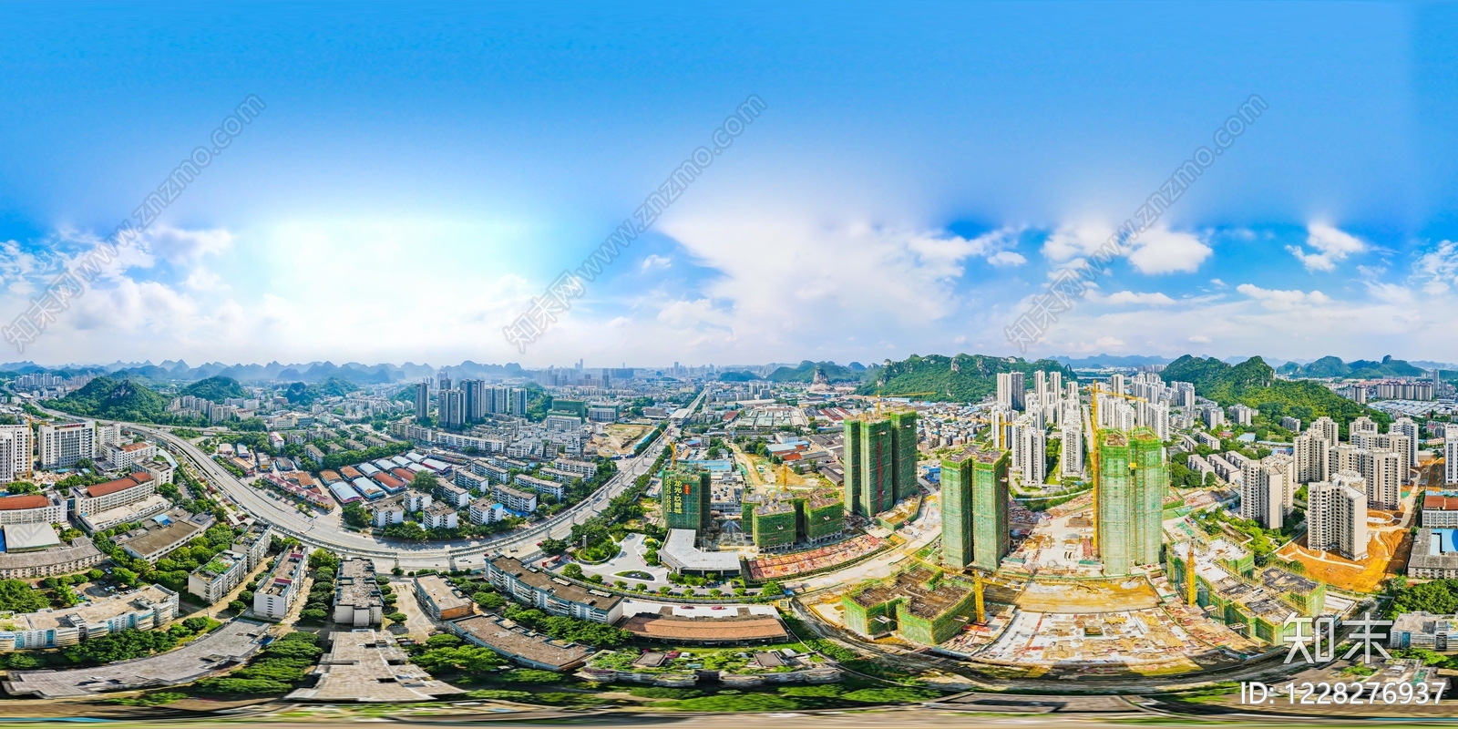 现代城市HDR贴图下载【ID:1228276937】