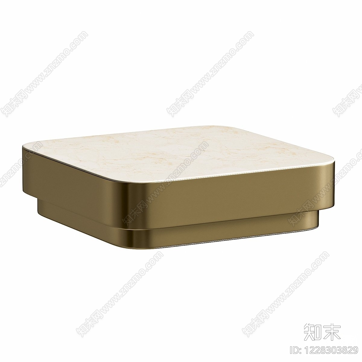 轻奢茶几3D模型下载【ID:1228303829】