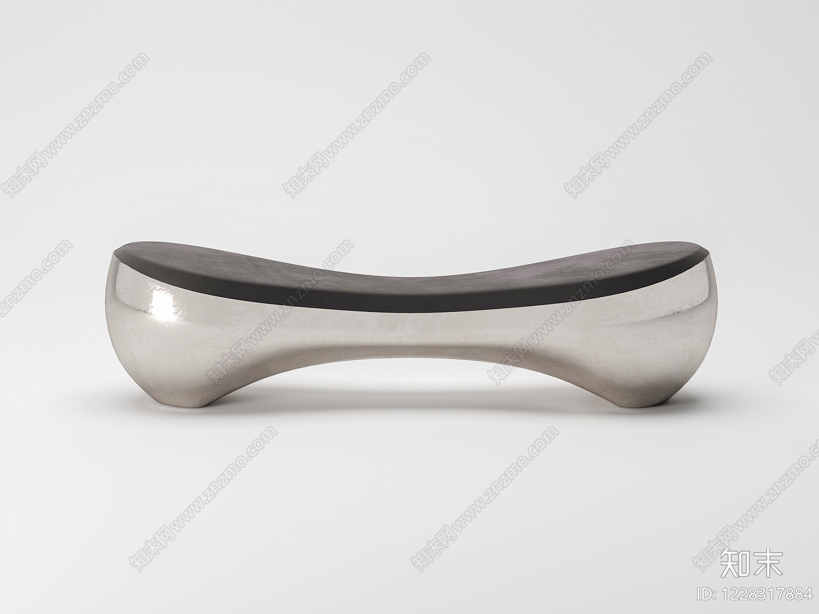 极简沙发凳3D模型下载【ID:1228317884】