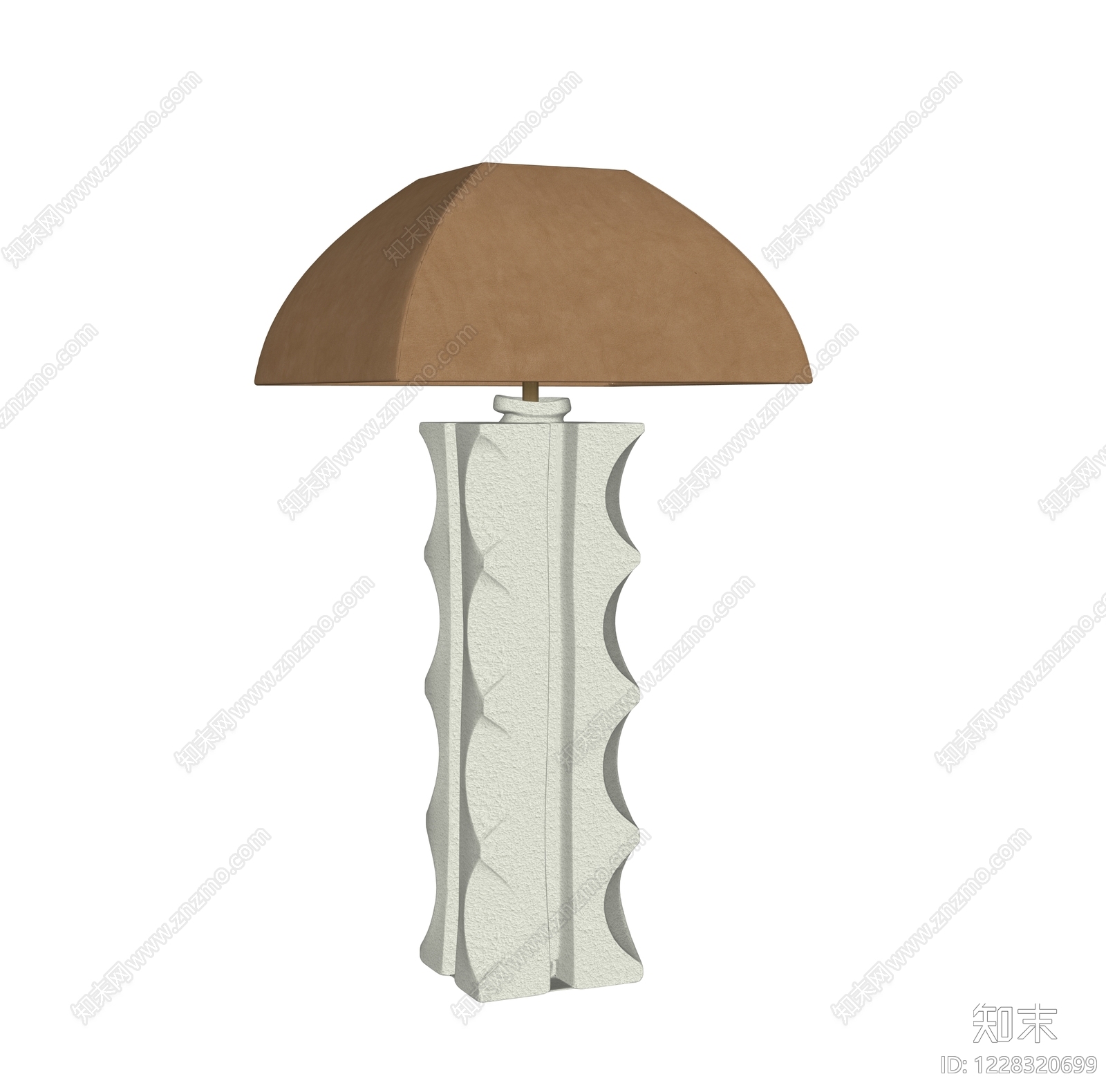 侘寂台灯SU模型下载【ID:1228320699】