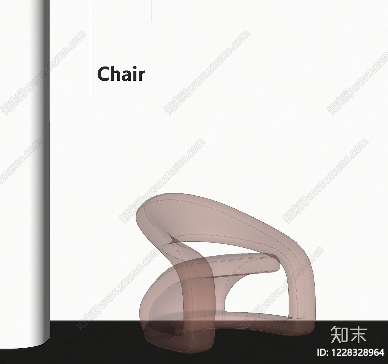 未来主义休闲椅SU模型下载【ID:1228328964】