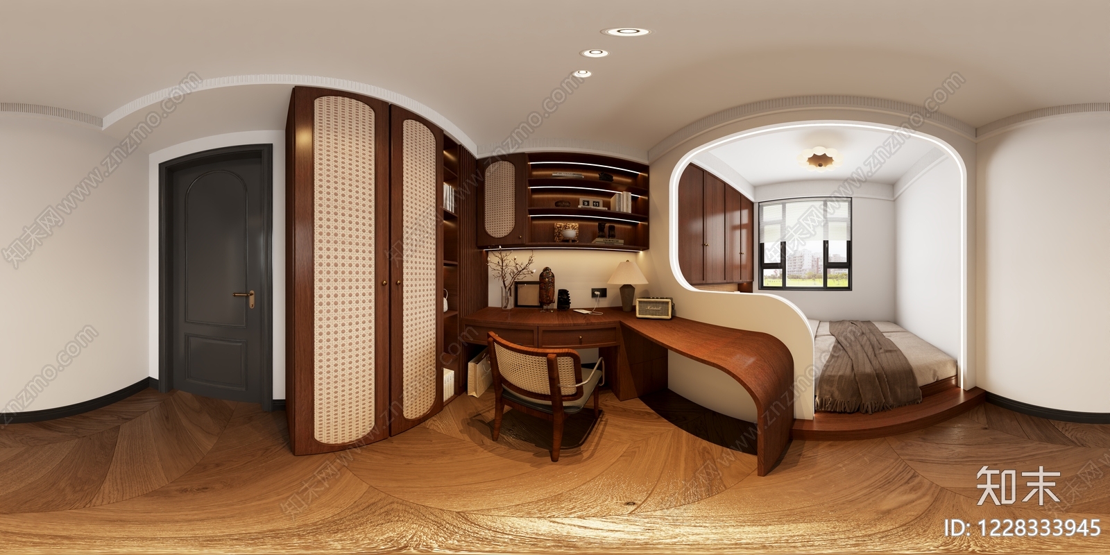 法式家居客厅3D模型下载【ID:1228333945】