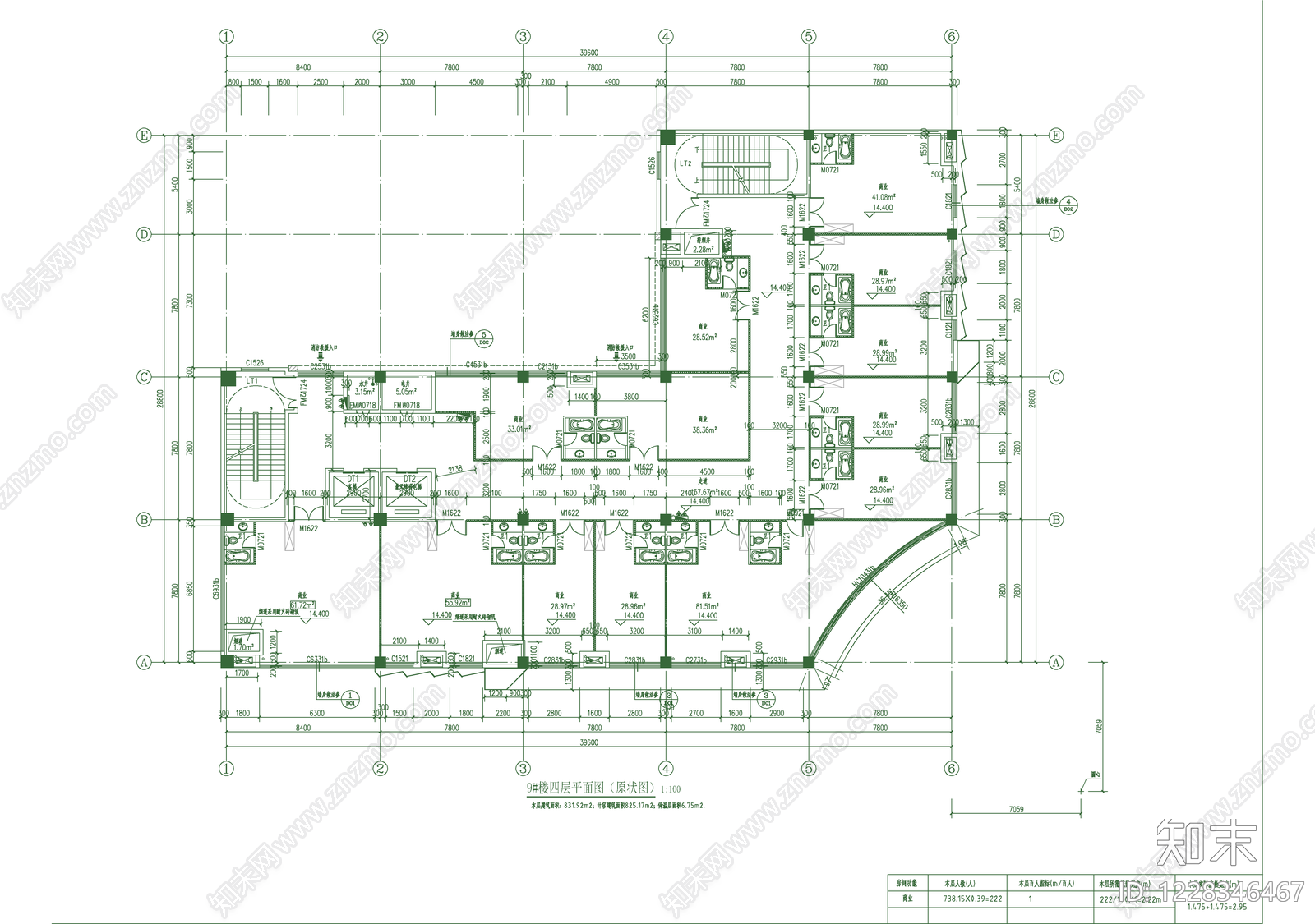 其他商业空间cad施工图下载【ID:1228346467】