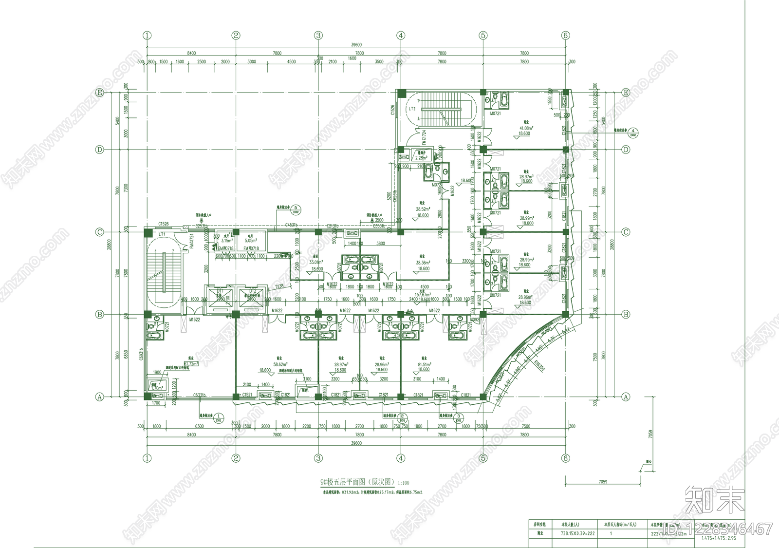 其他商业空间cad施工图下载【ID:1228346467】