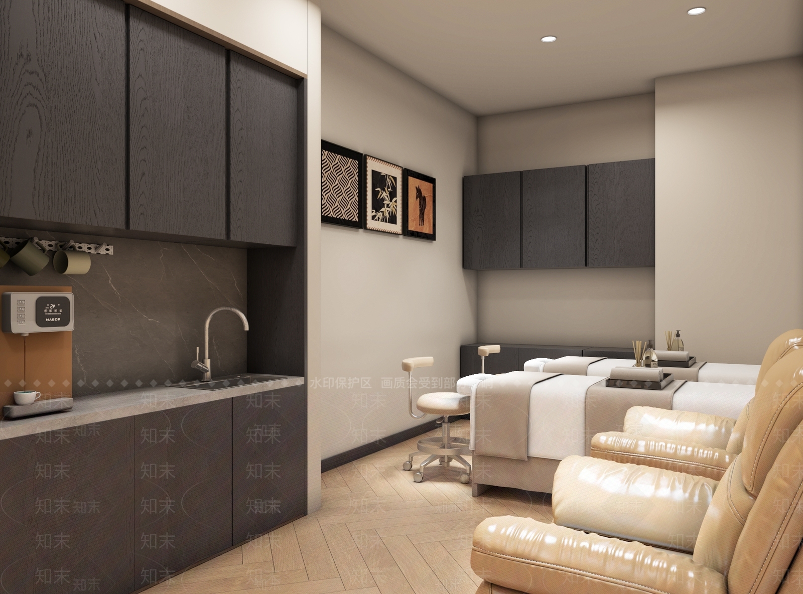 新中式美容院3D模型下载【ID:1228351967】
