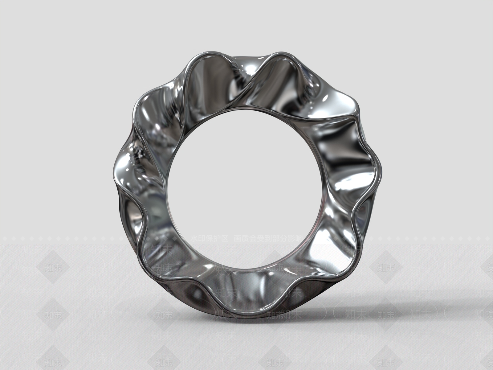 现代雕塑摆件3D模型下载【ID:1228357080】