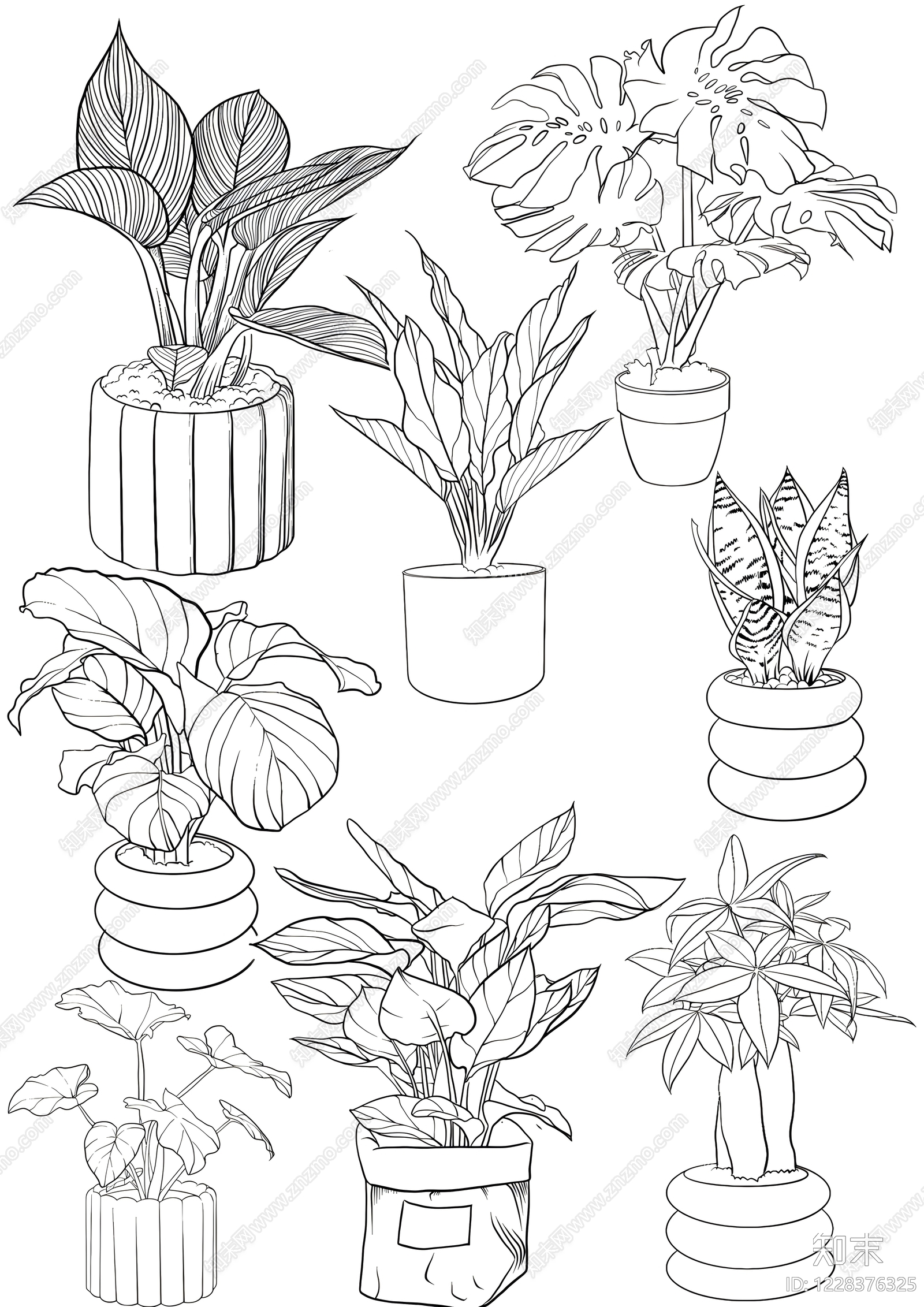 绿植CAD图纸