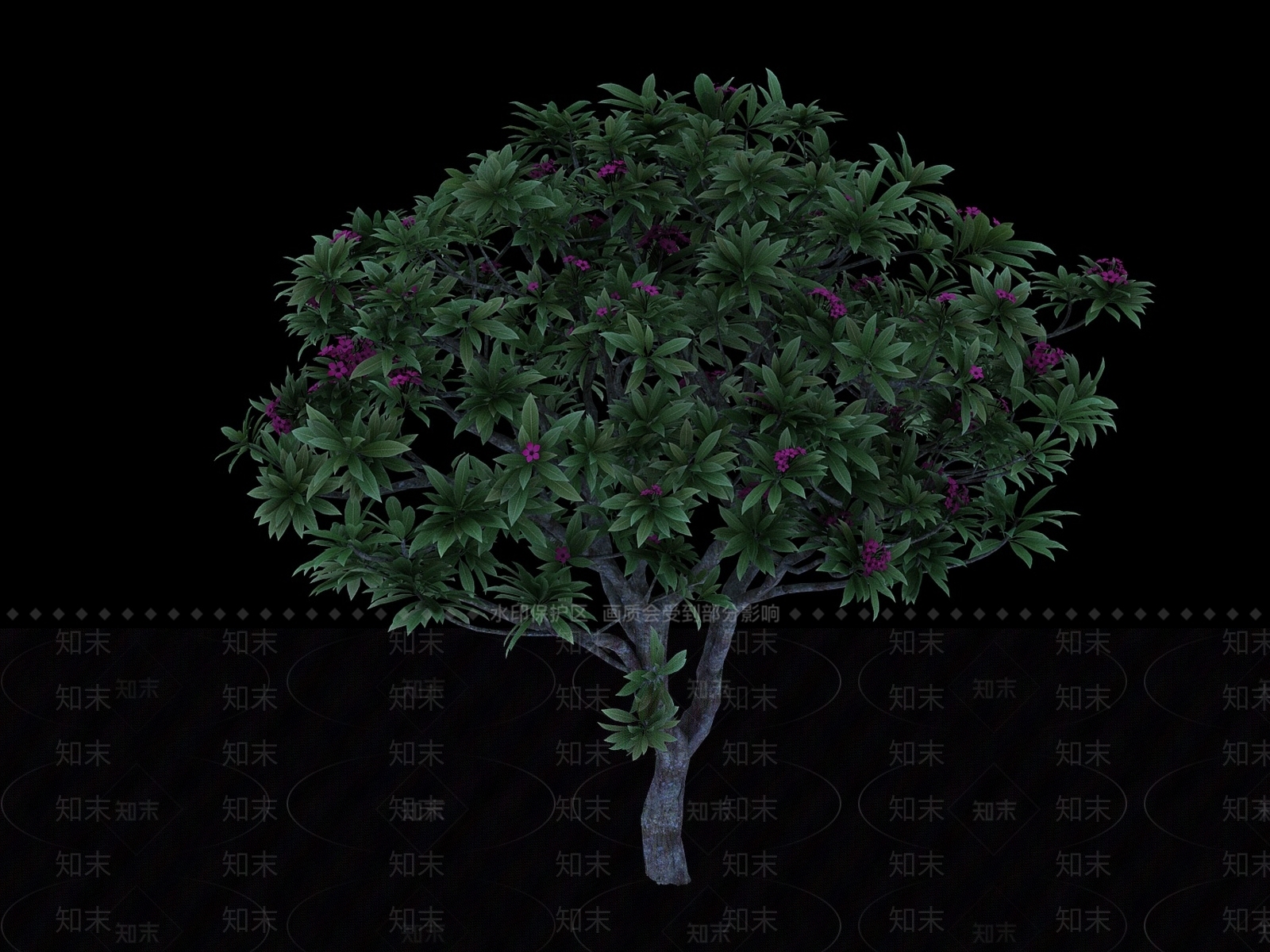 景观树3D模型下载【ID:1228378780】