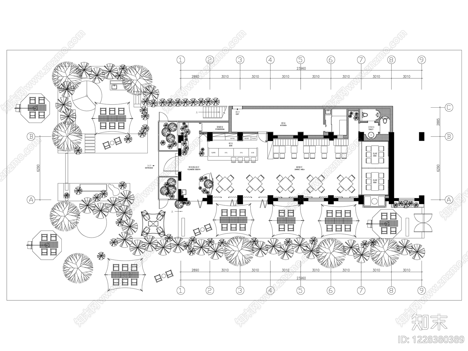 其他餐饮空间CAD图纸