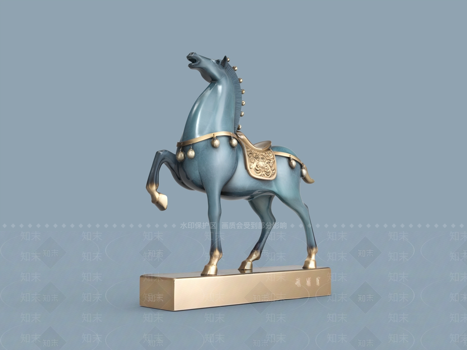 新中式雕塑摆件3D模型下载【ID:1228398894】