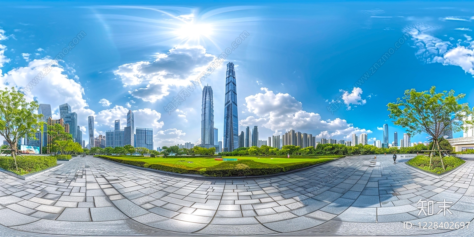 现代城市HDR贴图下载【ID:1228402697】