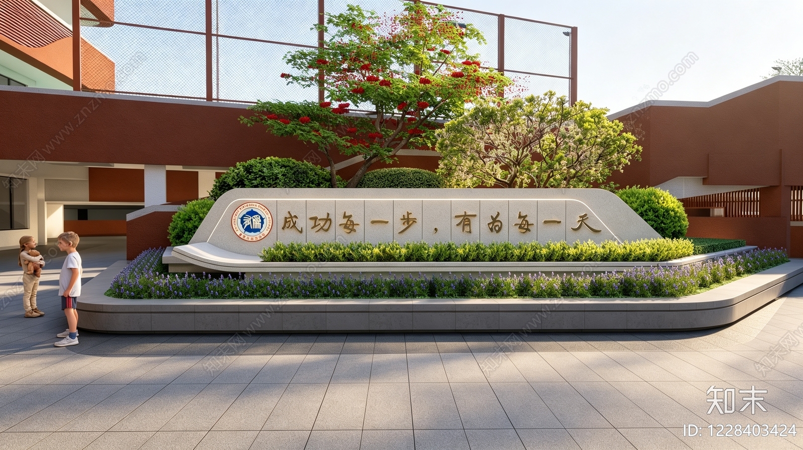 现代景墙CAD图纸