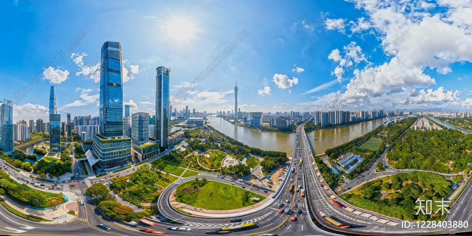 现代城市HDR贴图下载【ID:1228403880】