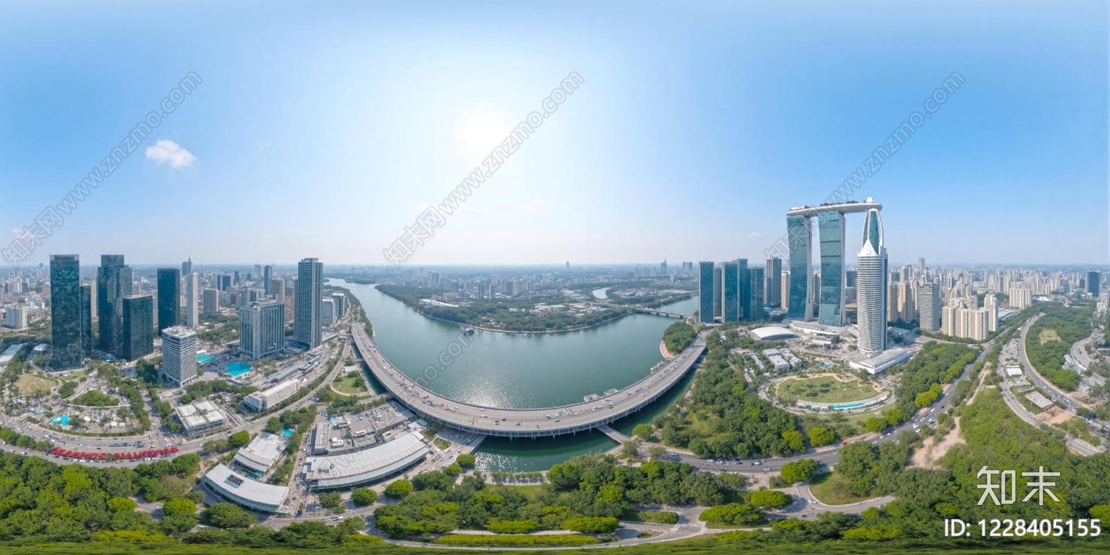 现代城市HDR贴图下载【ID:1228405155】