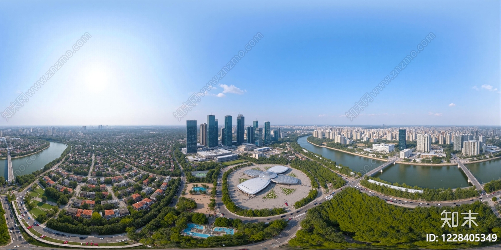 现代城市HDR贴图下载【ID:1228405349】