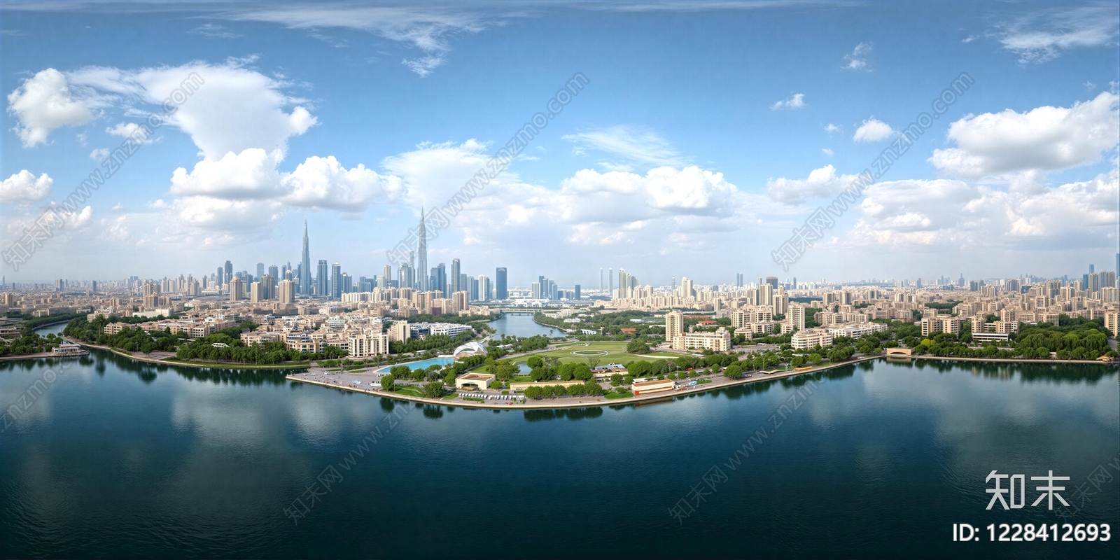 现代城市HDR贴图下载【ID:1228412693】