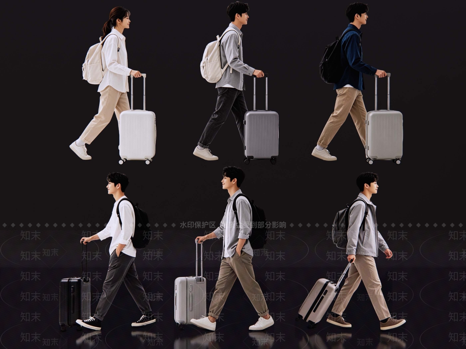 极简多人SU模型下载【ID:1228432178】