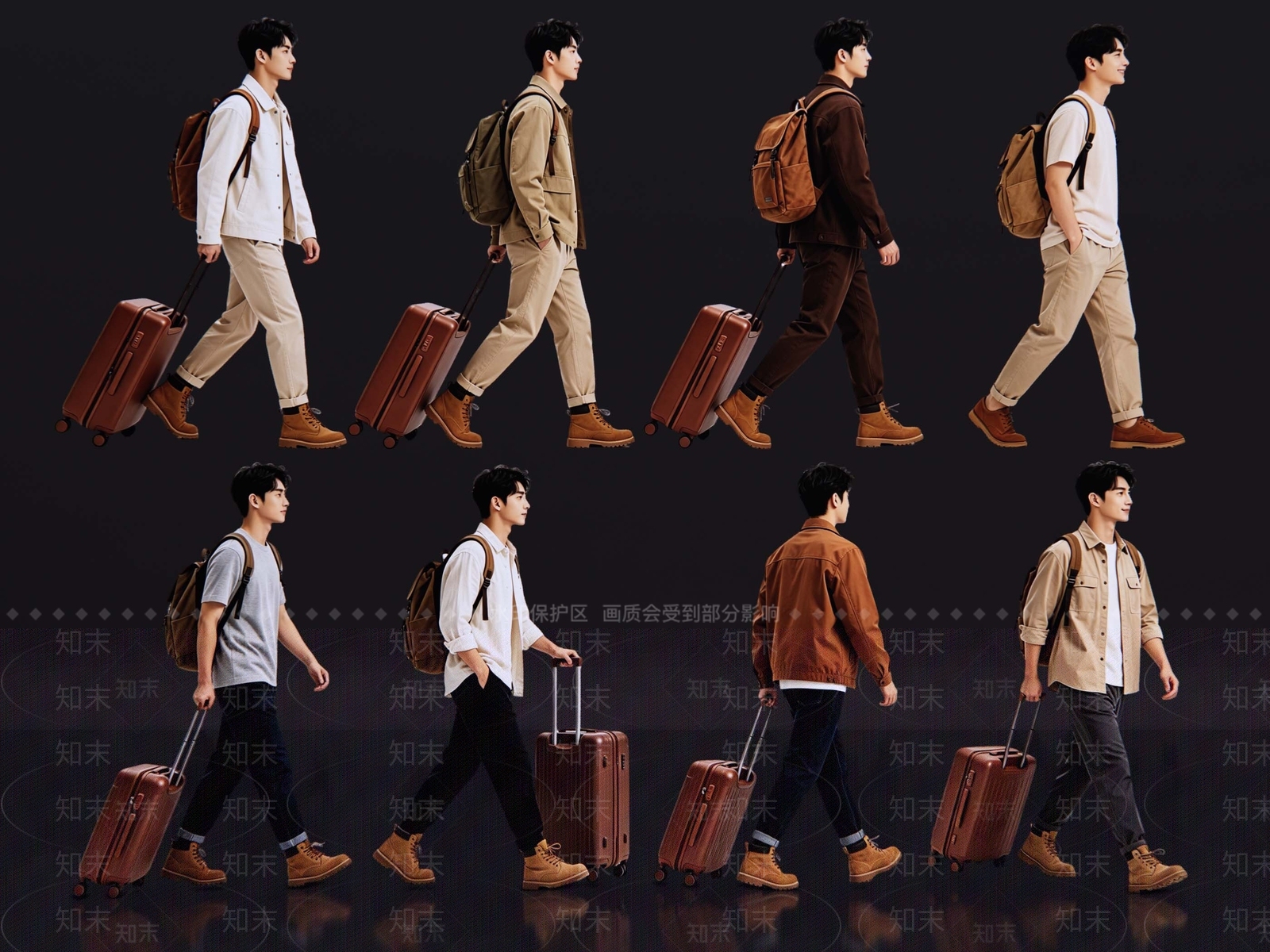 复古多人SU模型下载【ID:1228432396】