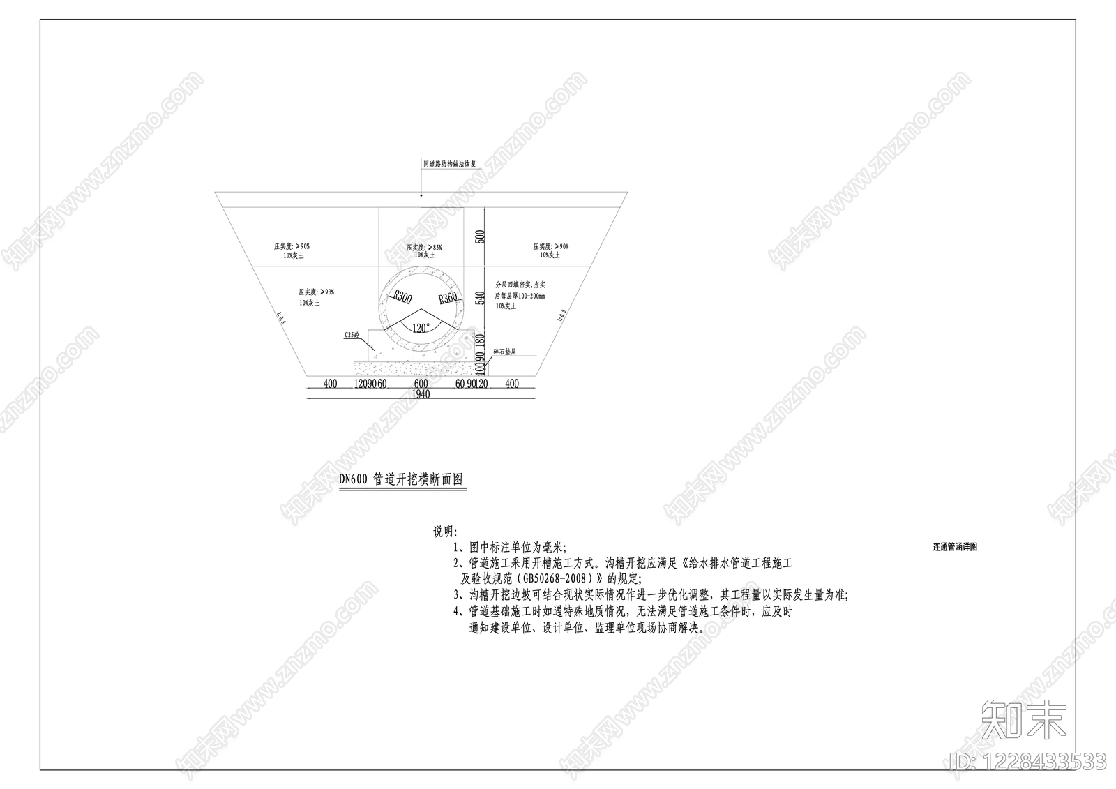 进水闸平面图cad施工图下载【ID:1228433533】