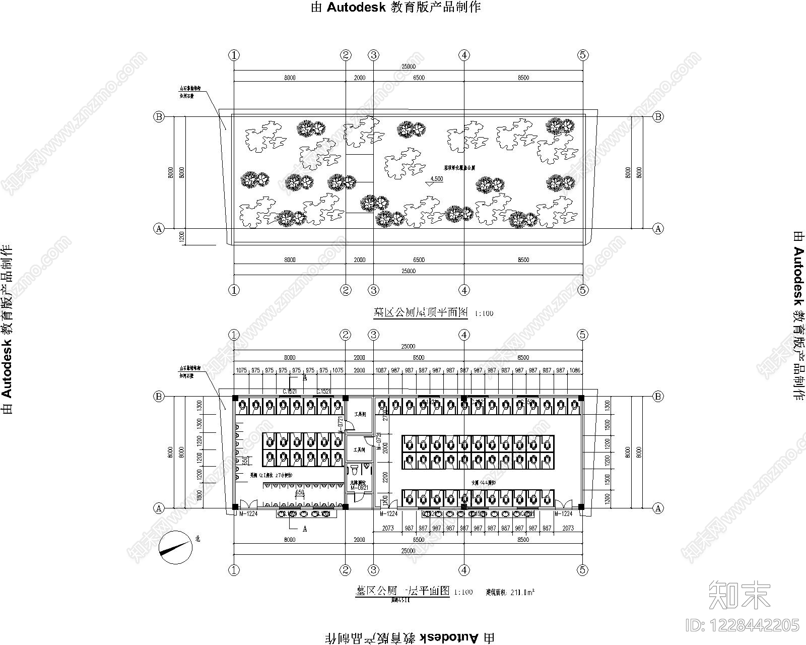 综合性公园cad施工图下载【ID:1228442205】