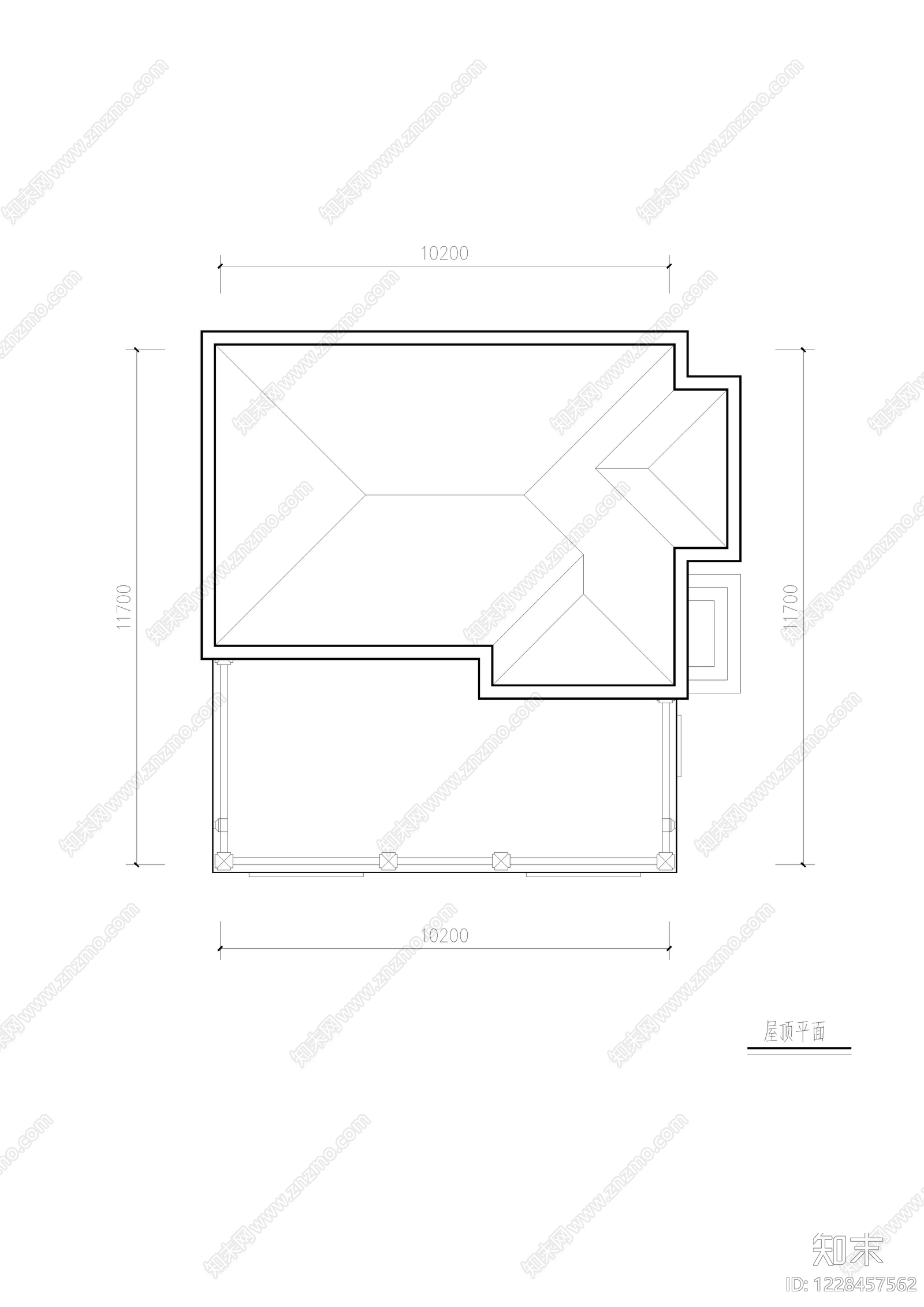 别墅建筑cad施工图下载【ID:1228457562】