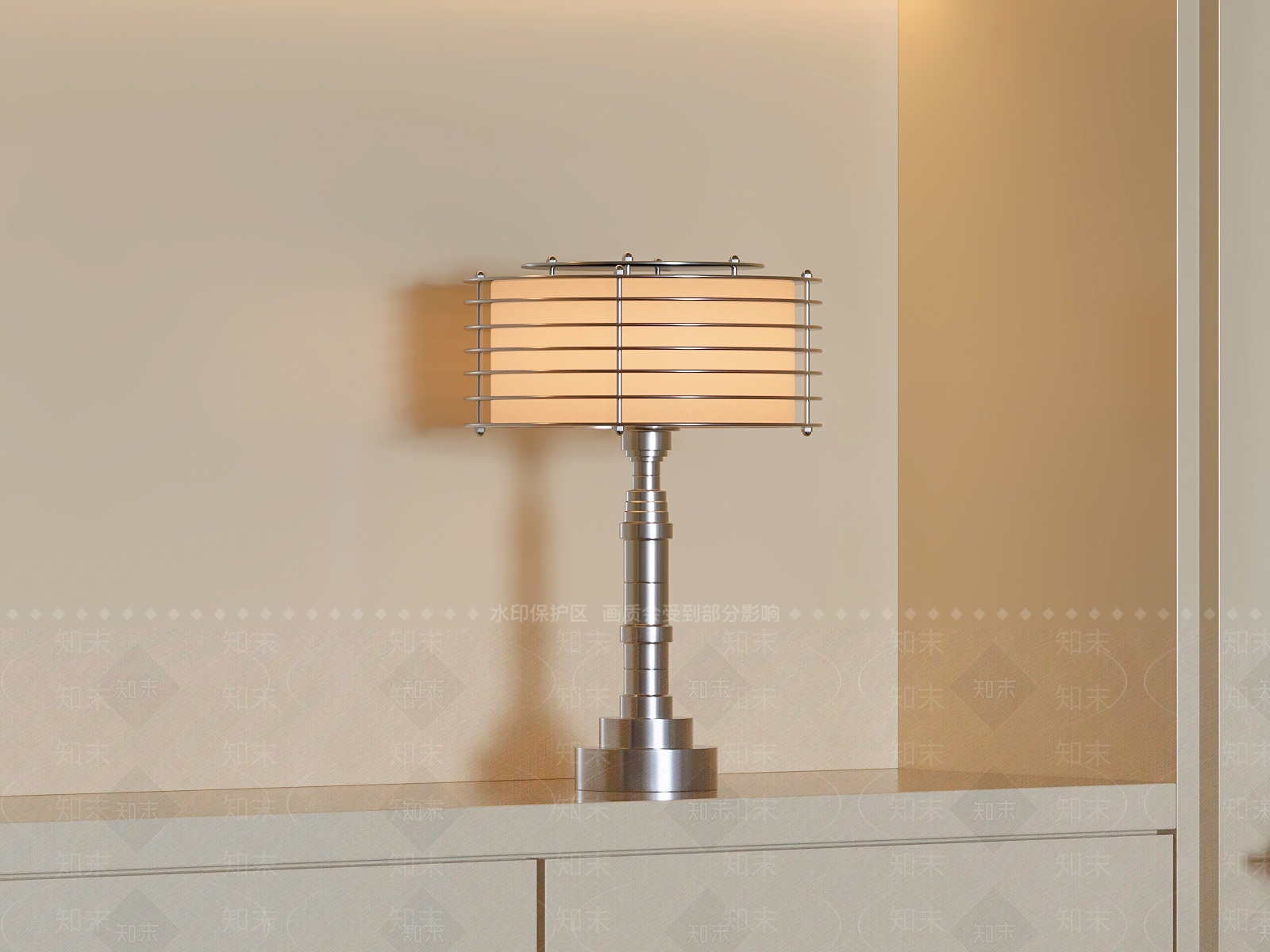 现代简约台灯3D模型下载【ID:1228488958】