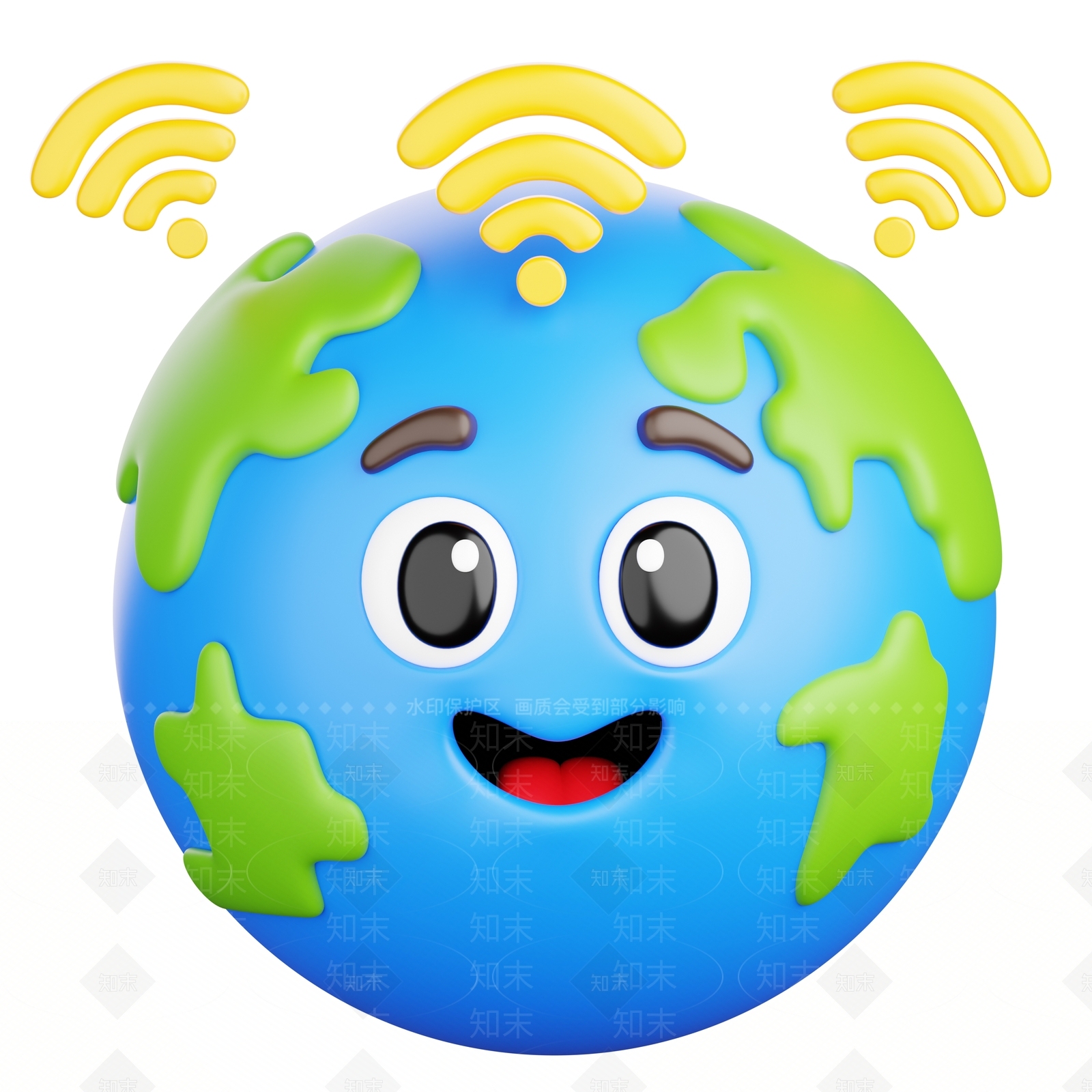 logo3D模型渲染效果图