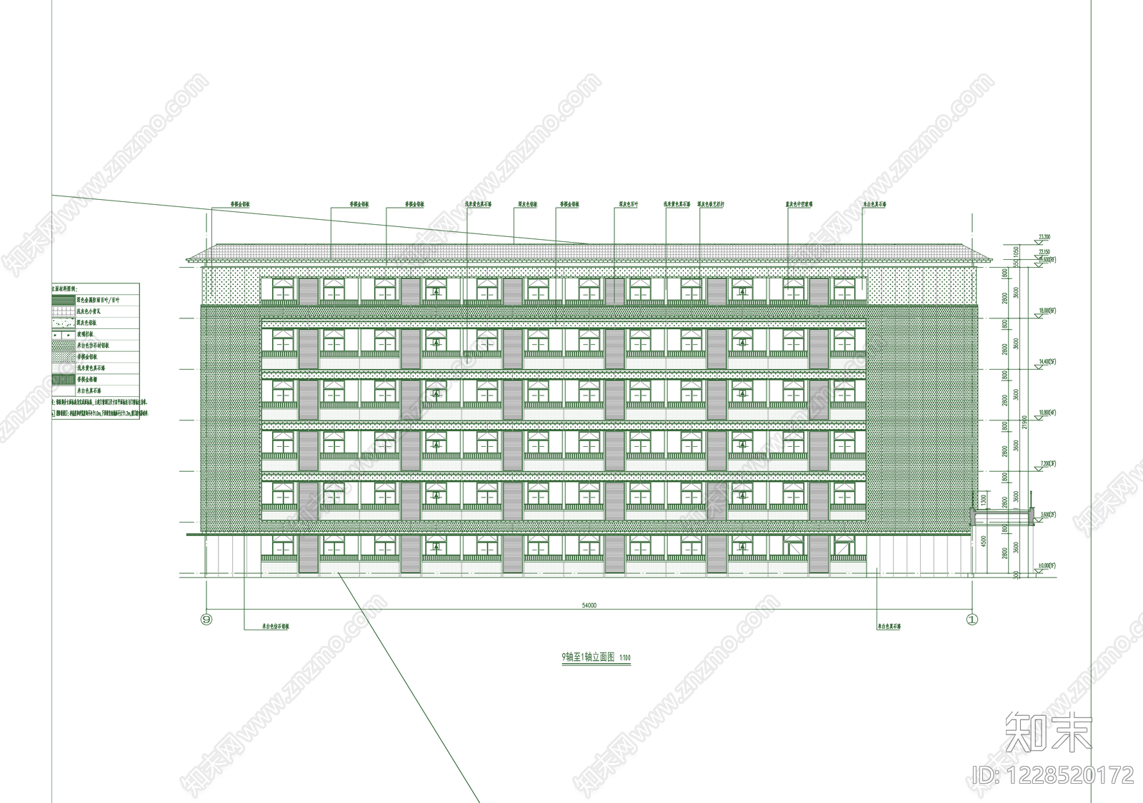 学校建筑cad施工图下载【ID:1228520172】