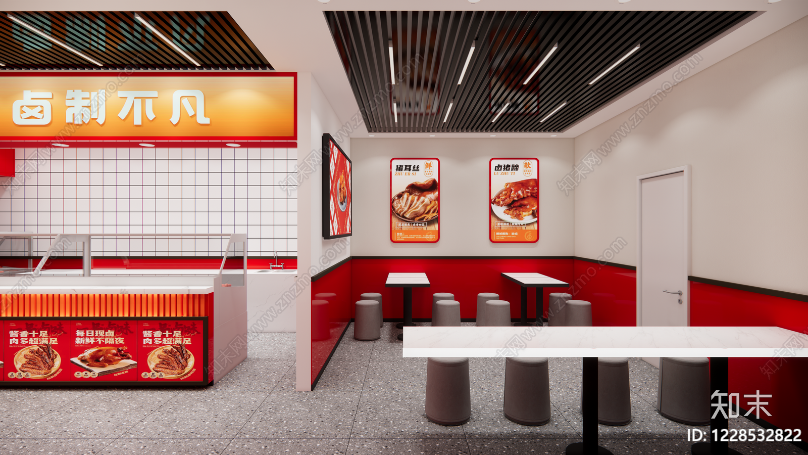 其他餐饮空间cad施工图下载【ID:1228532822】