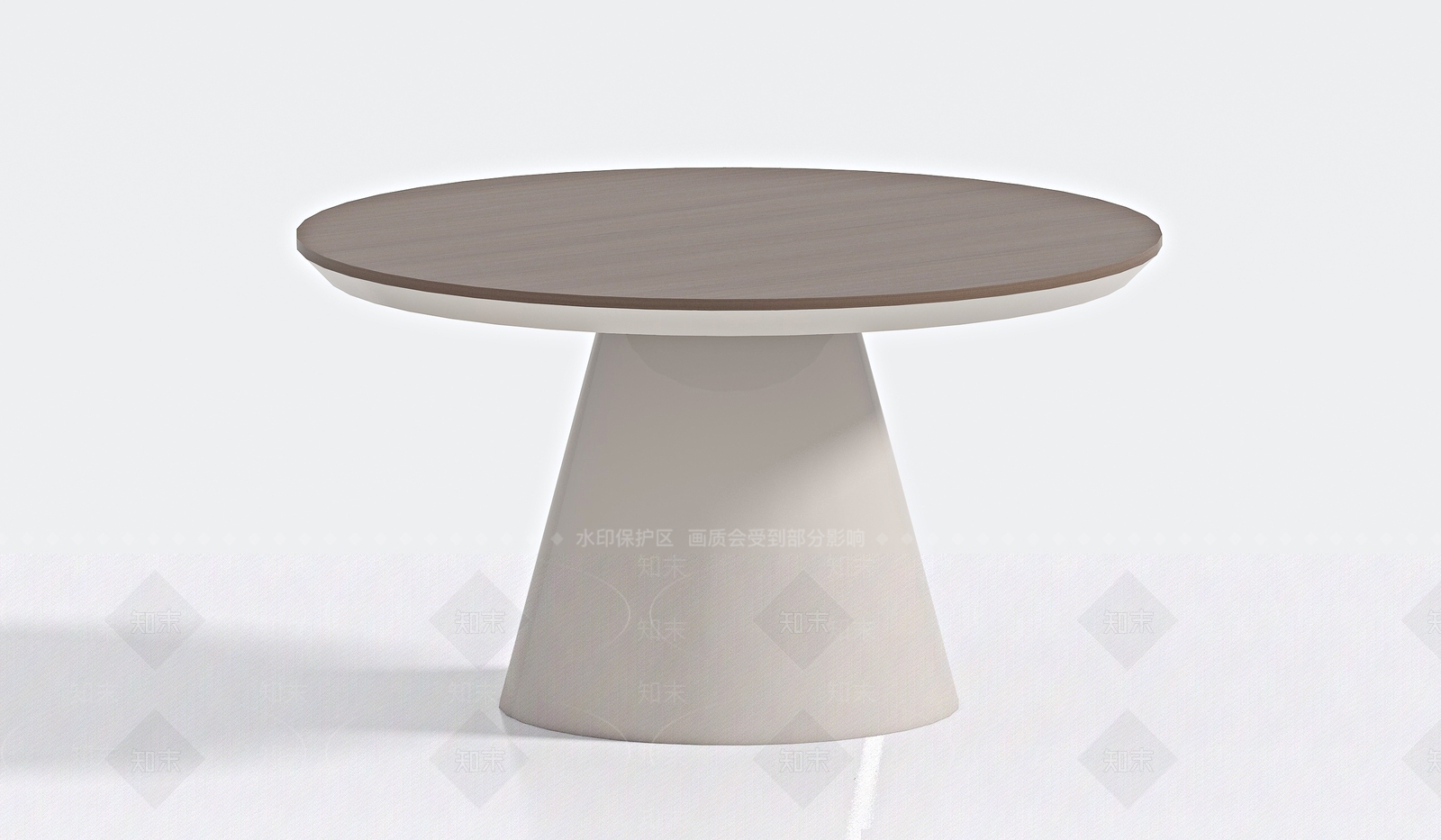 奶油风餐桌3D模型下载【ID:1228538454】
