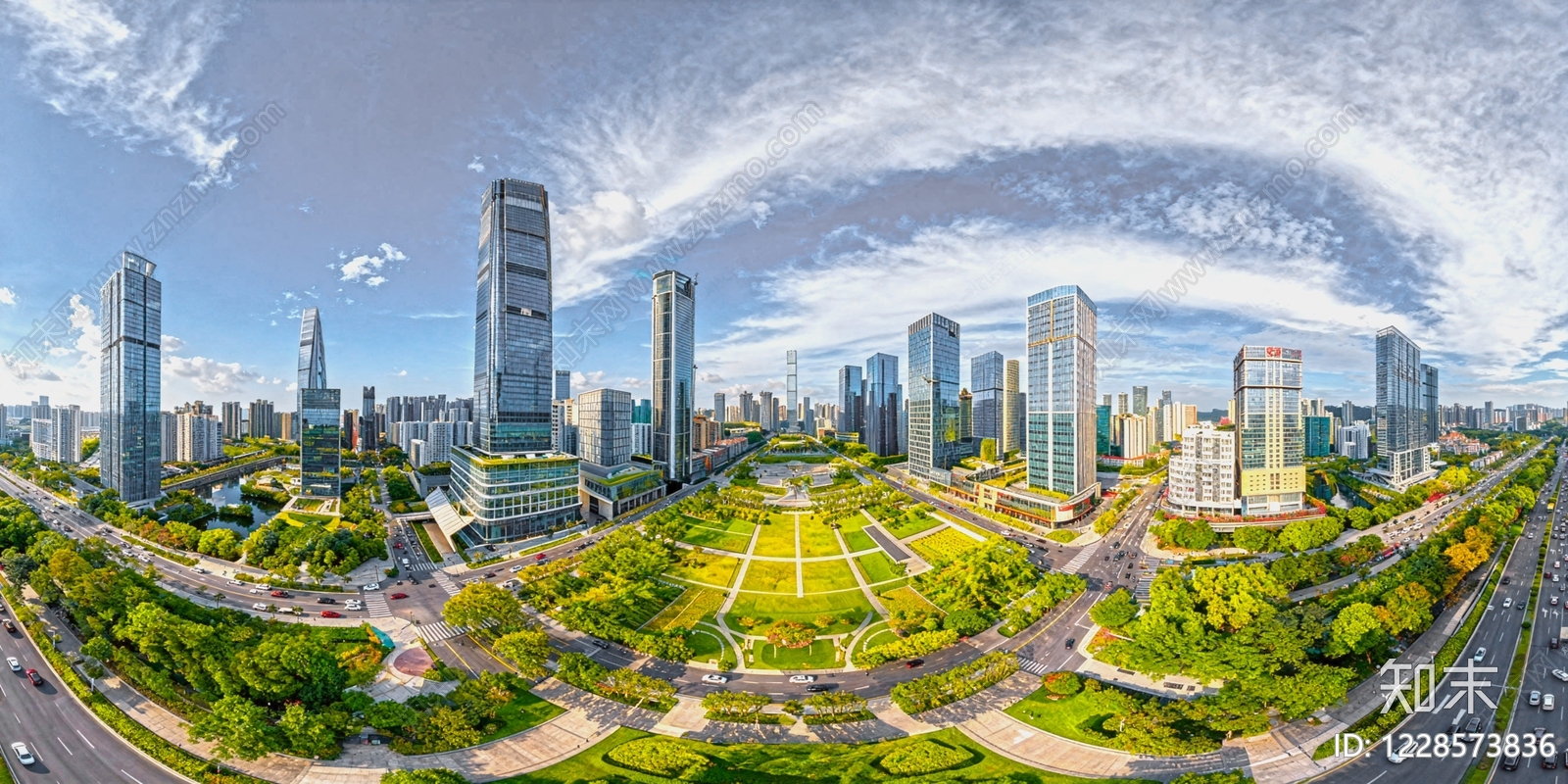 现代城市HDR贴图下载【ID:1228573836】