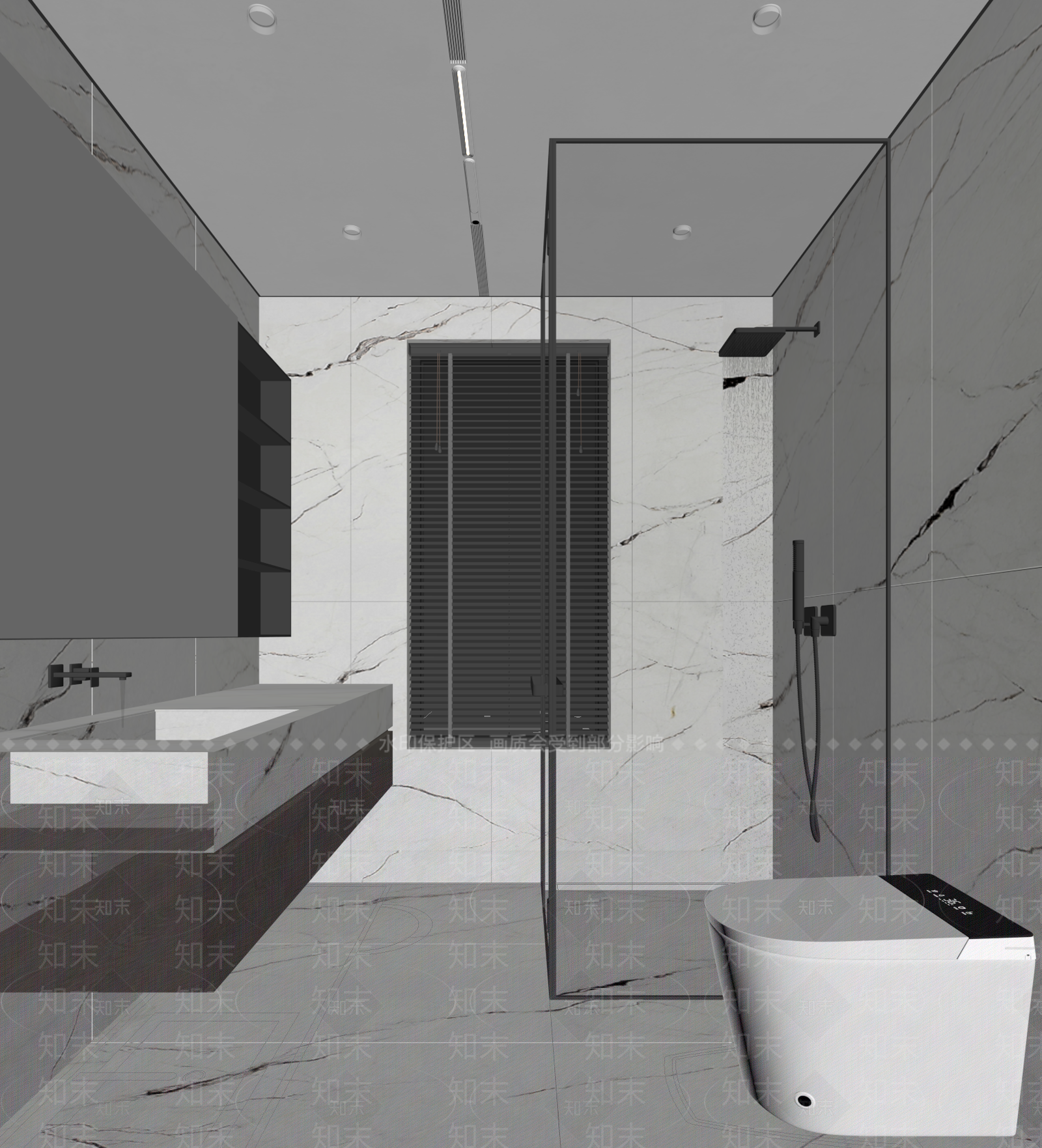 意式极简卫生间3D模型下载【ID:1228575535】