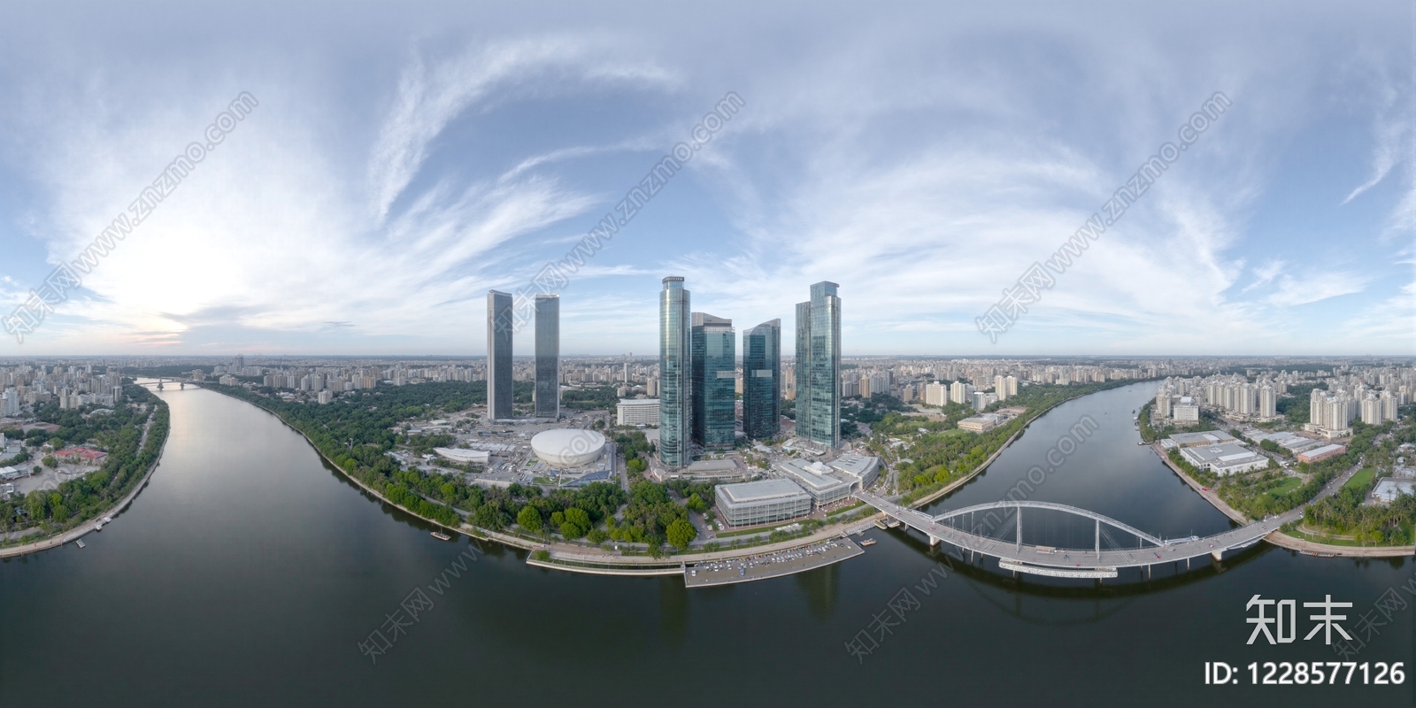 现代城市HDR贴图下载【ID:1228577126】