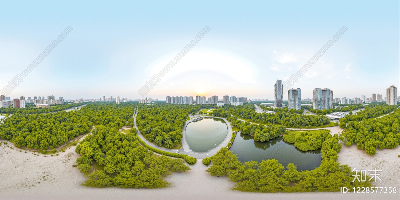 现代城市HDR贴图下载【ID:1228577358】