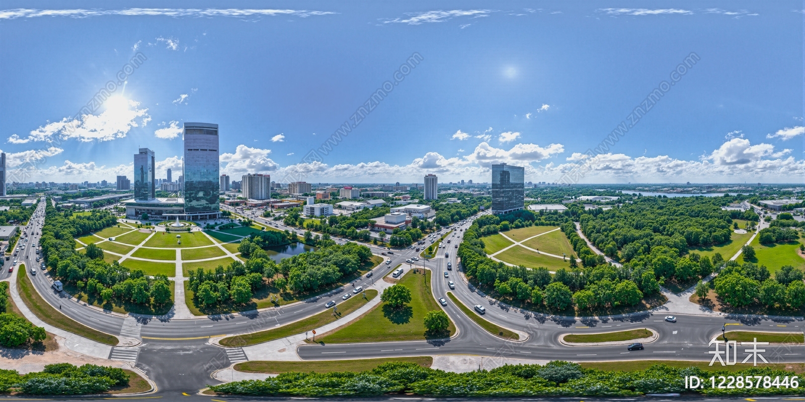 现代城市HDR贴图下载【ID:1228578446】