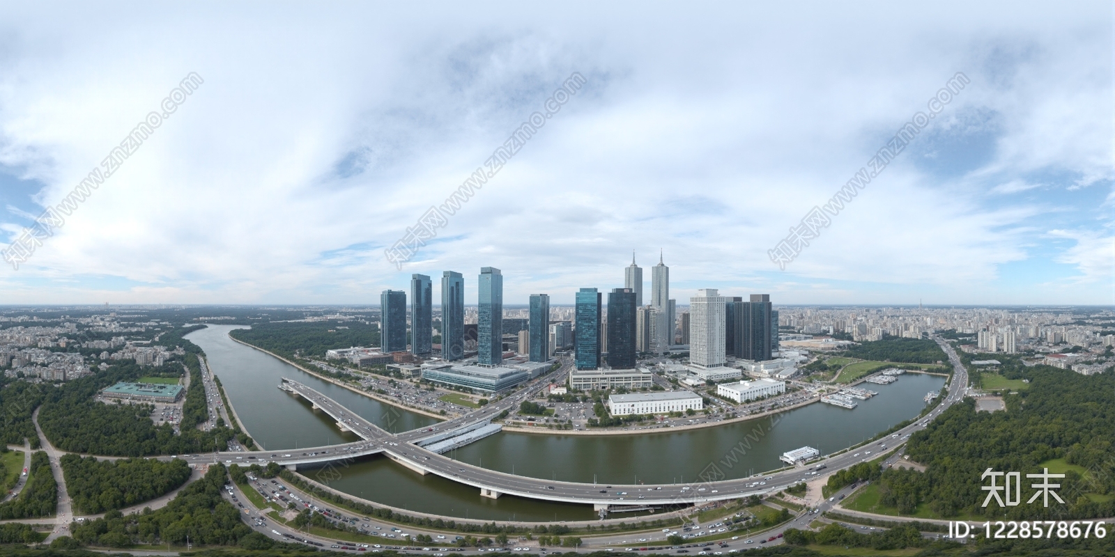 现代城市HDR贴图下载【ID:1228578676】