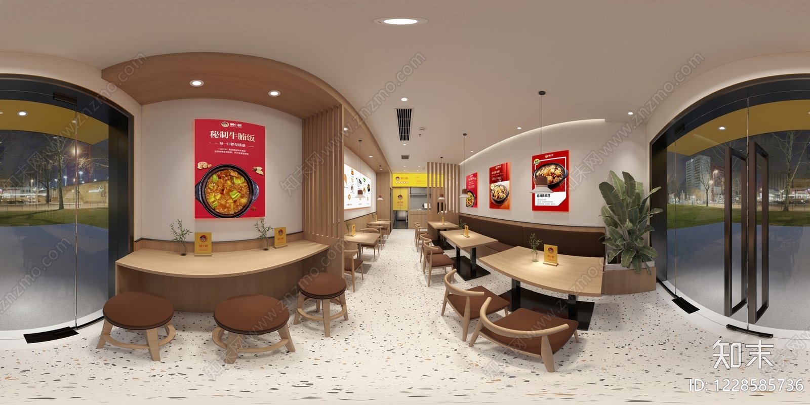 其他餐饮空间cad施工图下载【ID:1228585736】