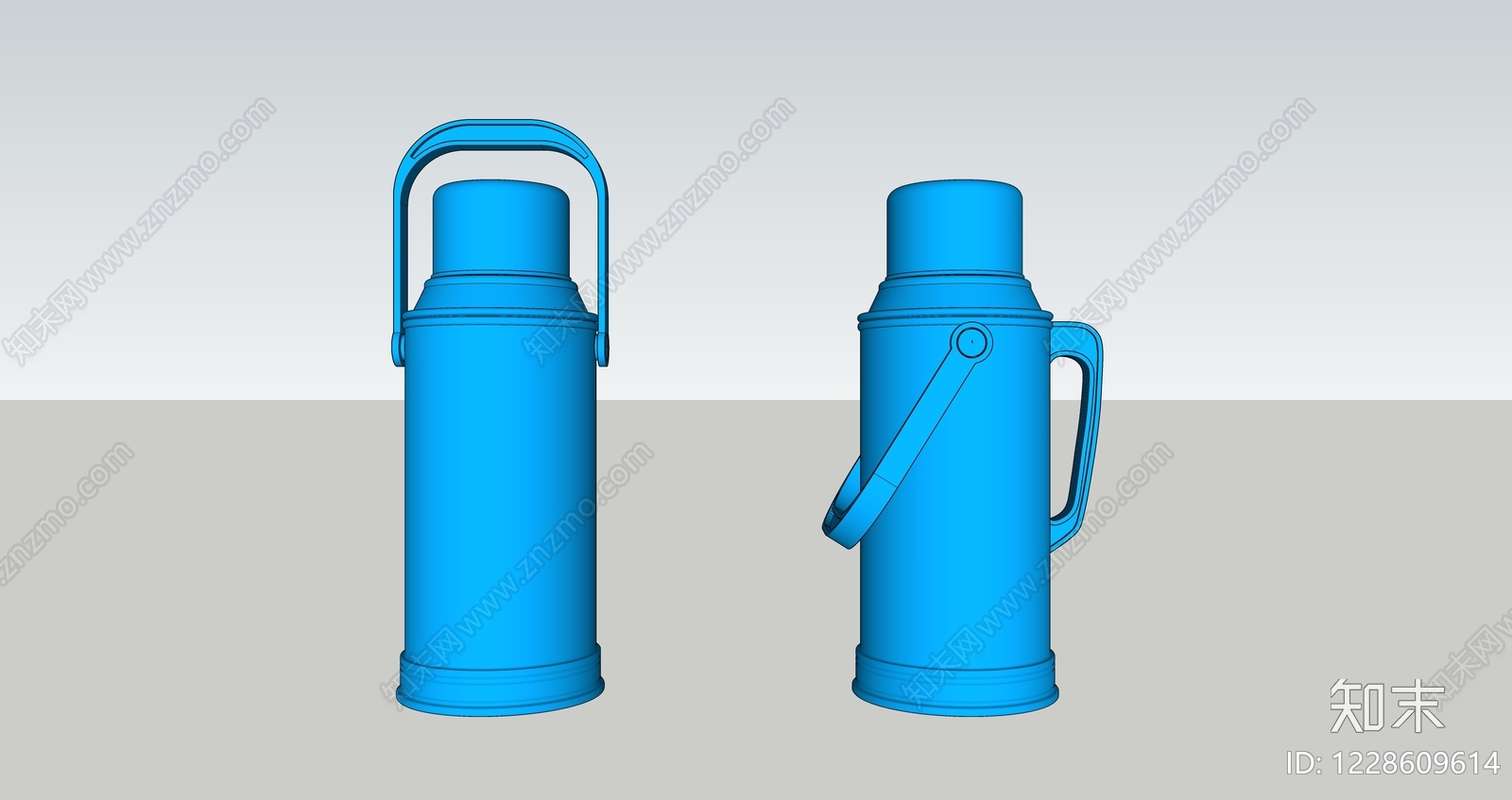 极简茶具SU模型下载【ID:1228609614】