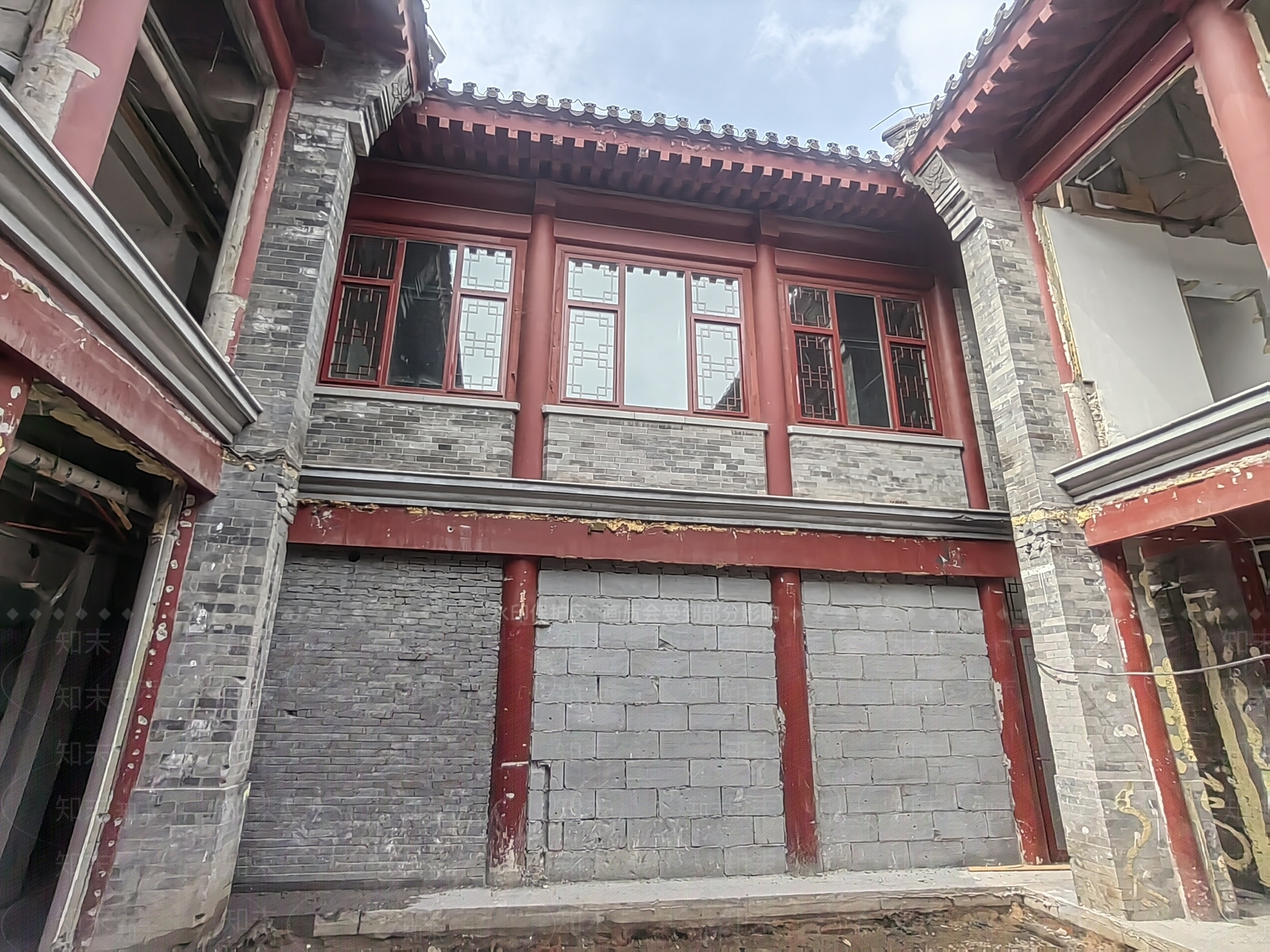 新中式景观庭院3D模型下载【ID:1228663260】