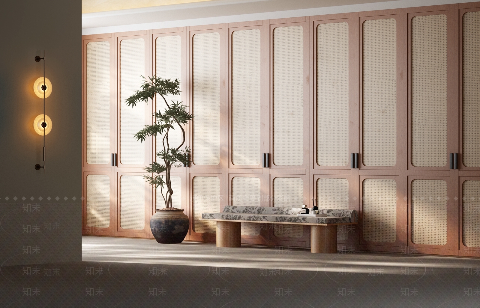 新中式衣柜3D模型下载【ID:1228663556】