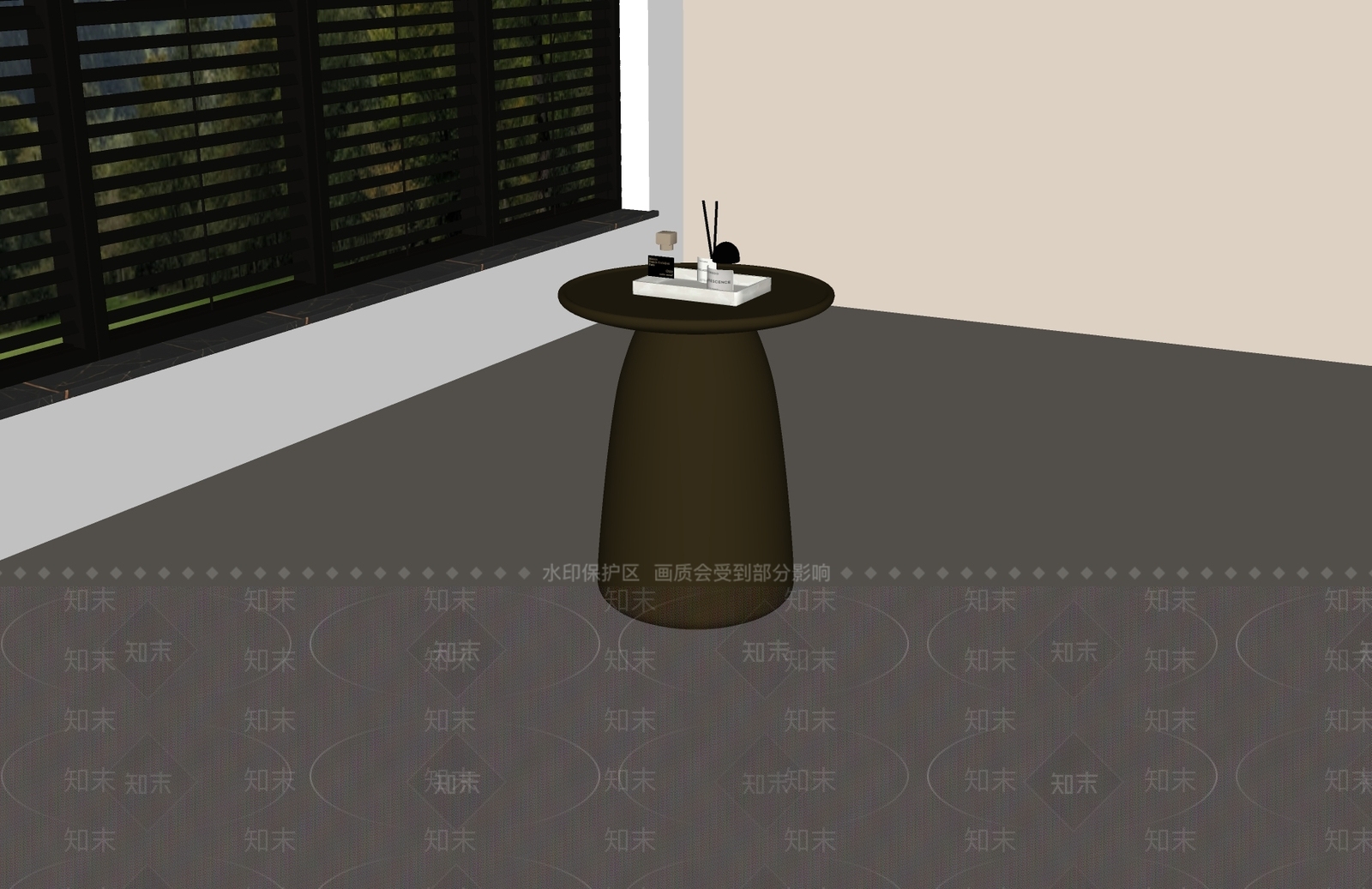 现代简约边几SU模型下载【ID:1228663786】