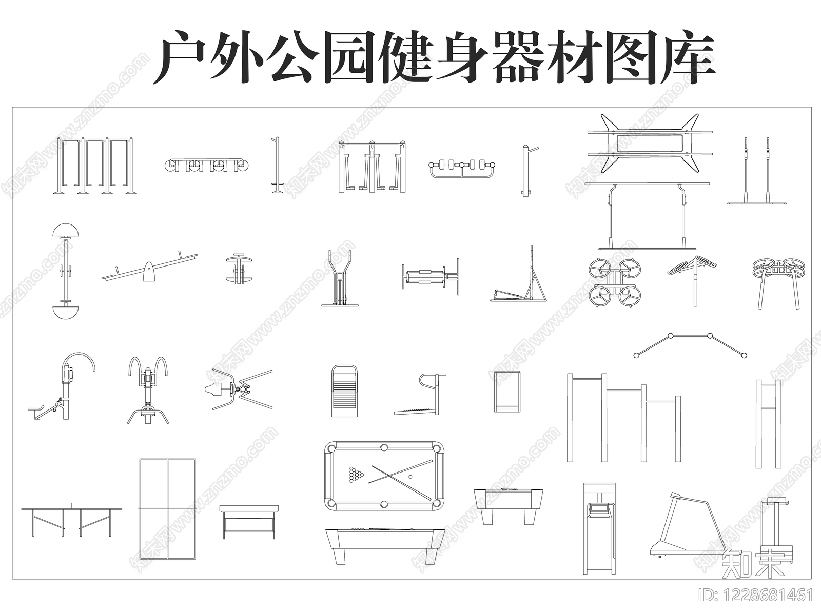 运动器材CAD图纸