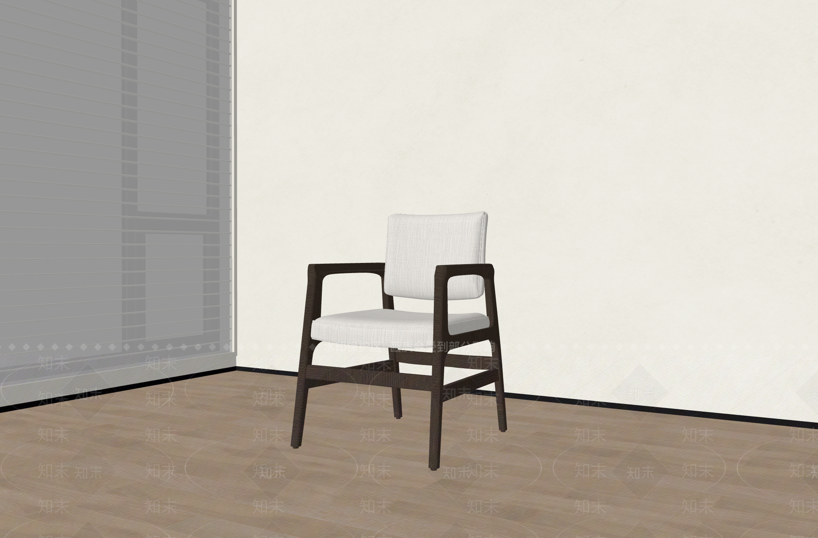 现代简约餐椅SU模型下载【ID:1228688927】