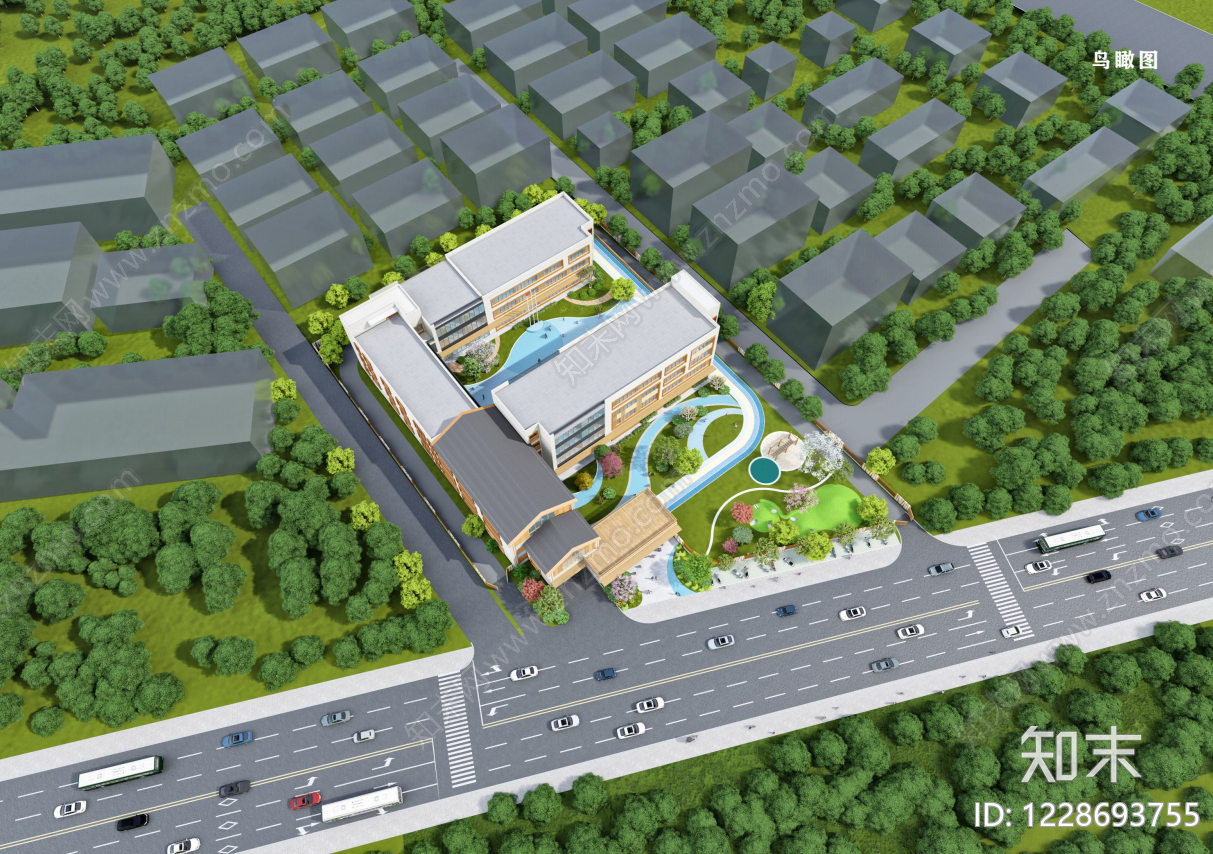 幼儿园建筑cad施工图下载【ID:1228693755】